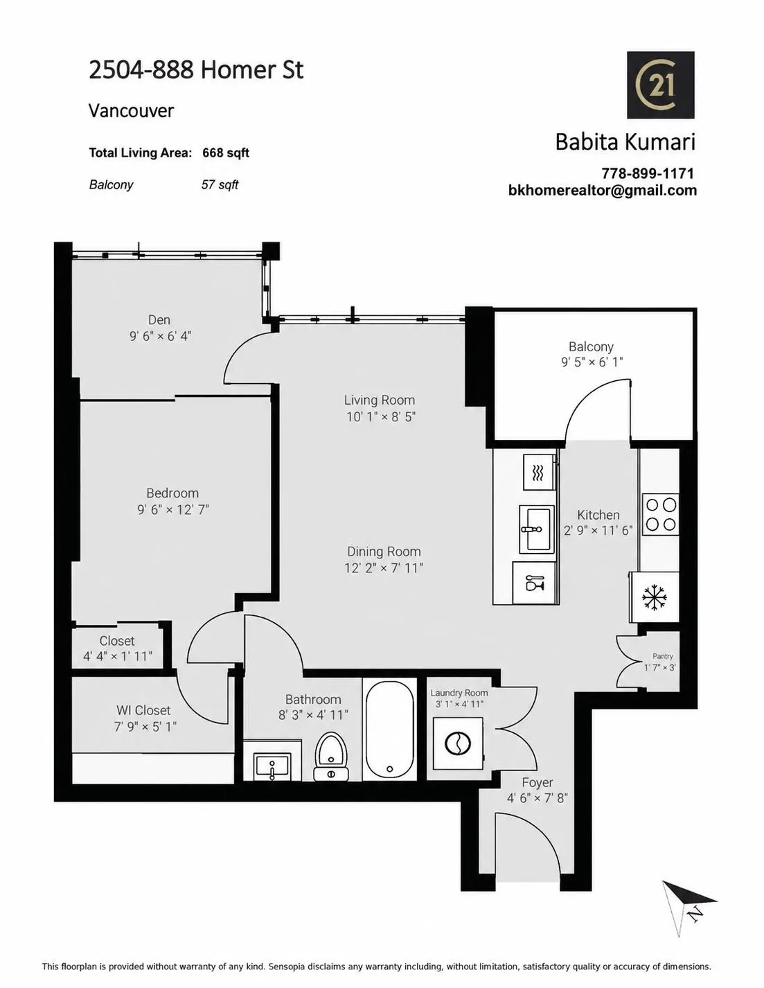 888 Homer Street #2504