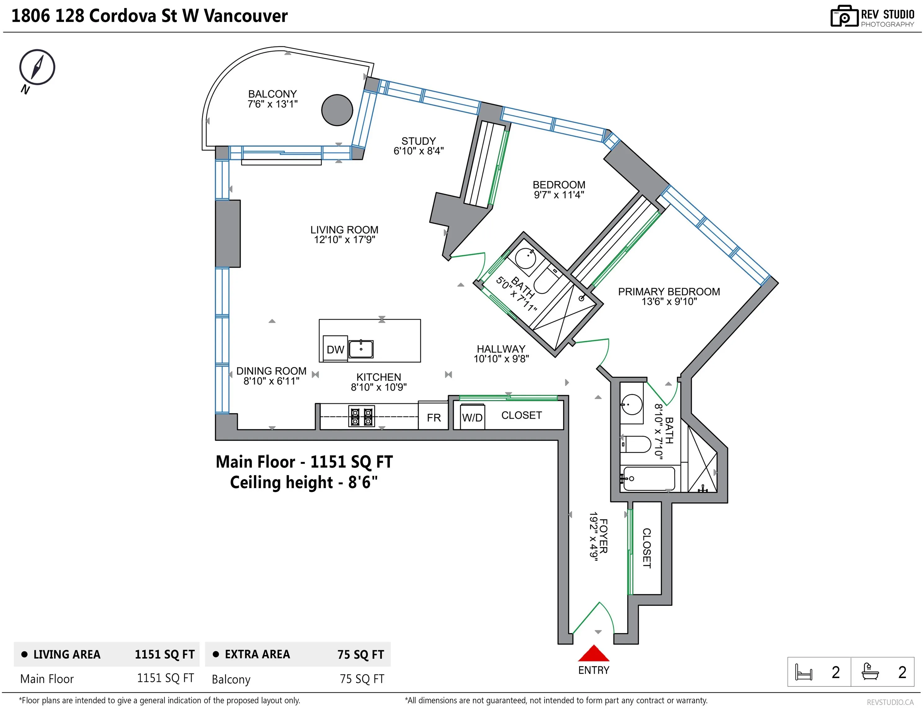 128 W Cordova Street #1806