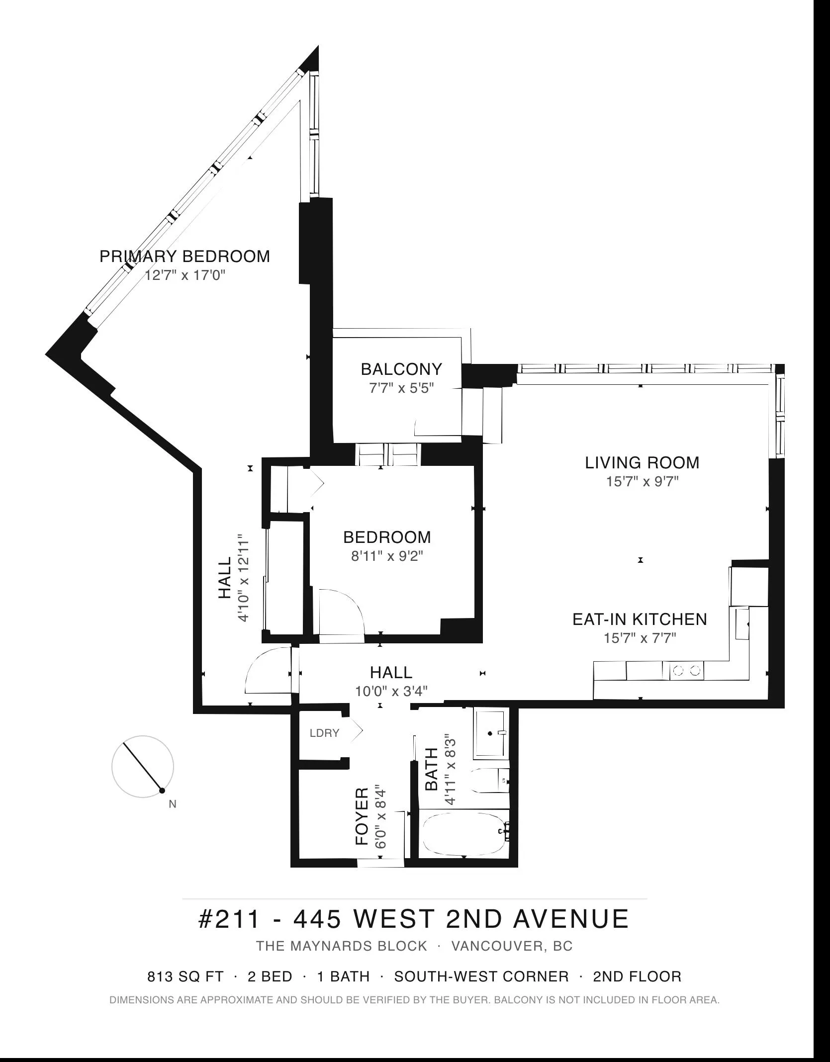 445 W 2nd Avenue #211