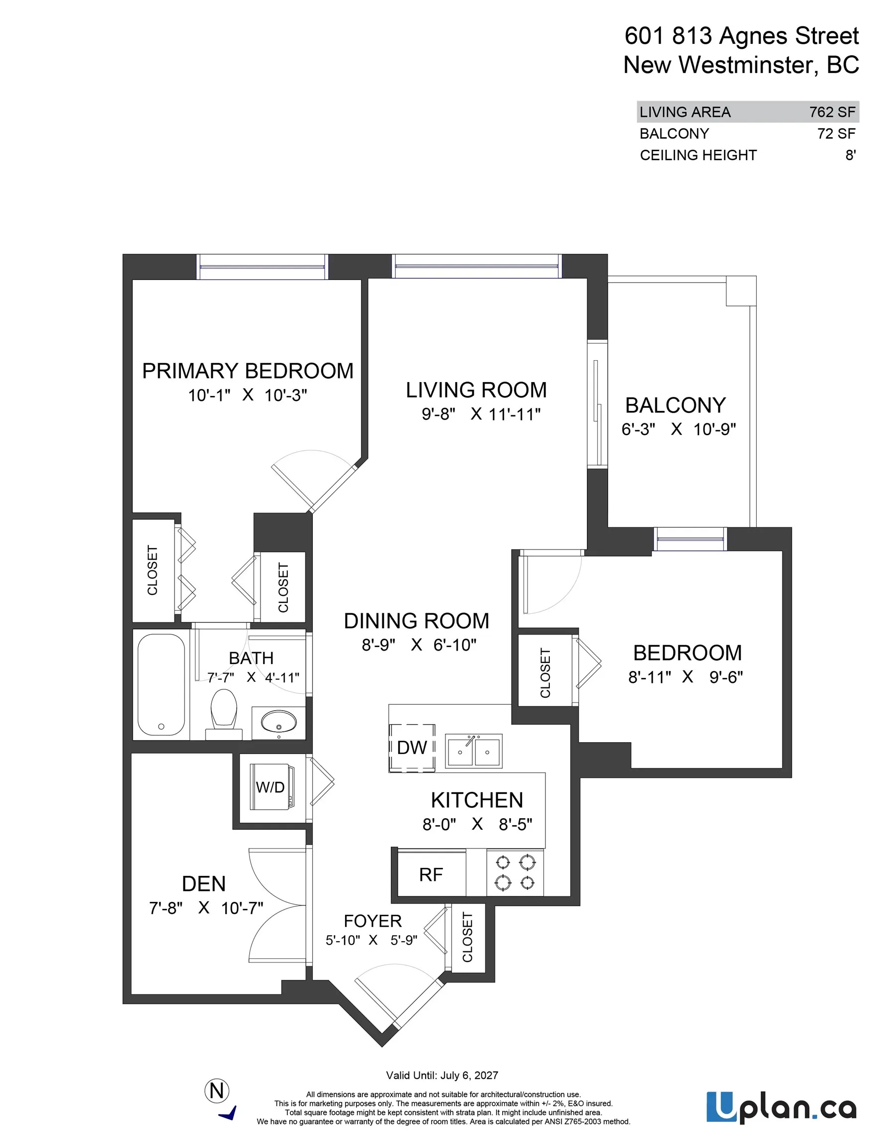 813 Agnes Street #601