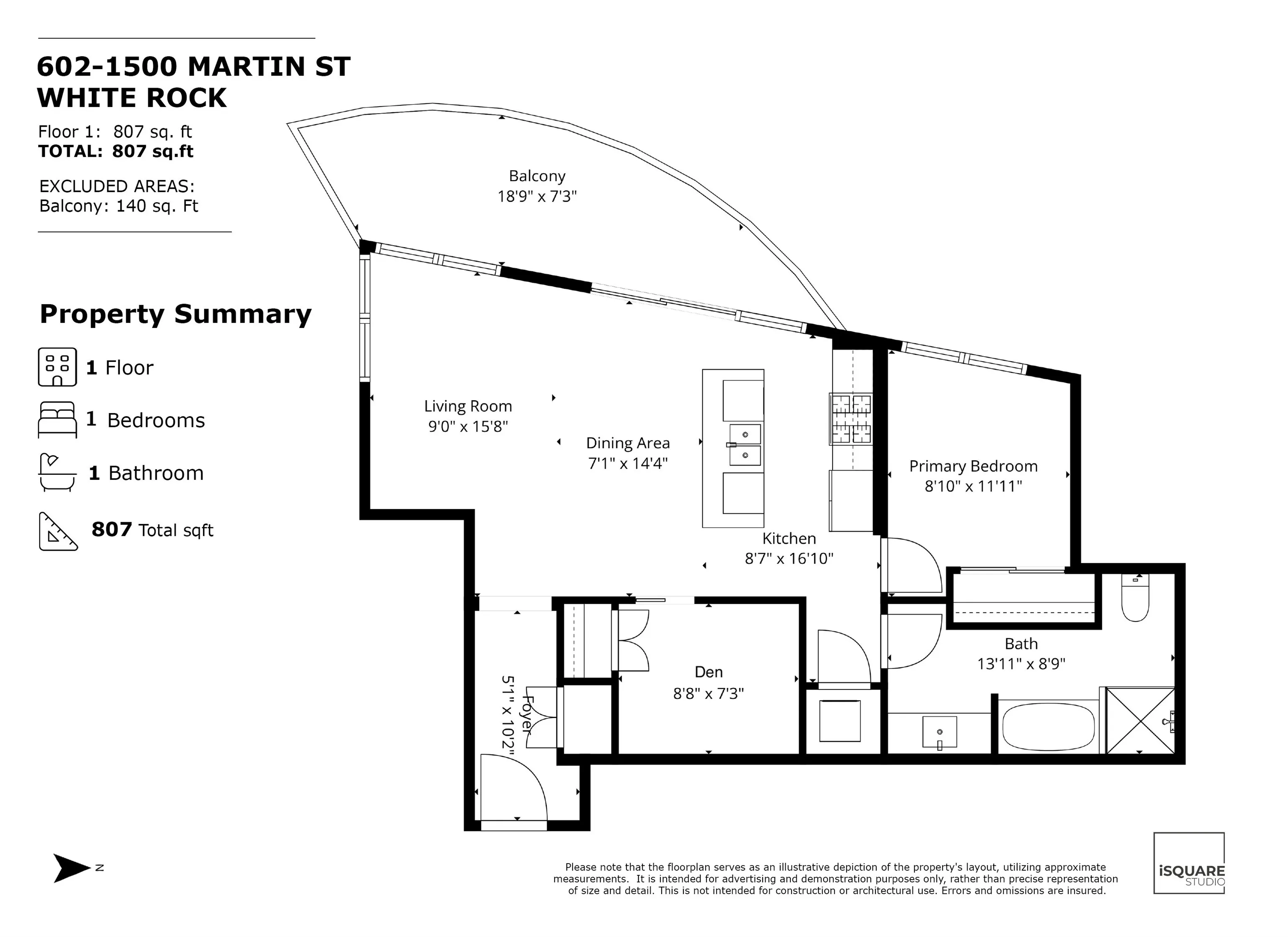 1500 Martin Street #602