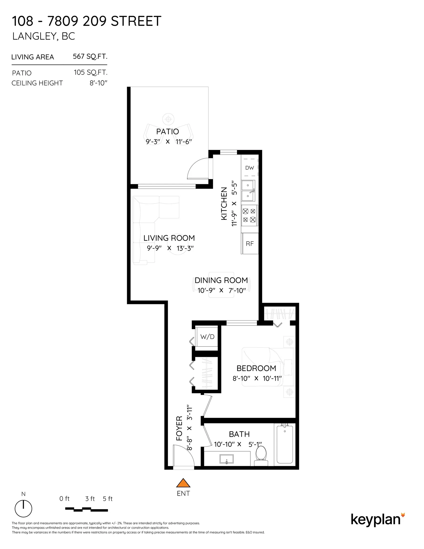 7809 209 Street #108