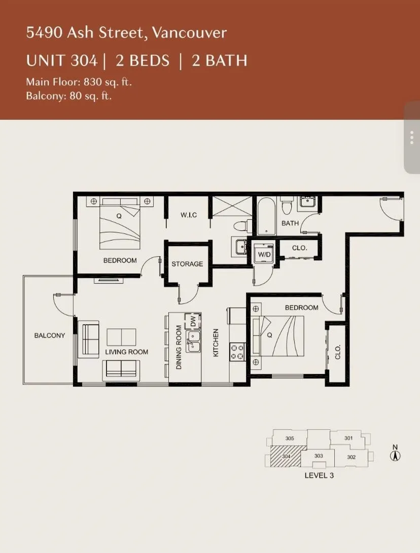 5490 Ash Street #304