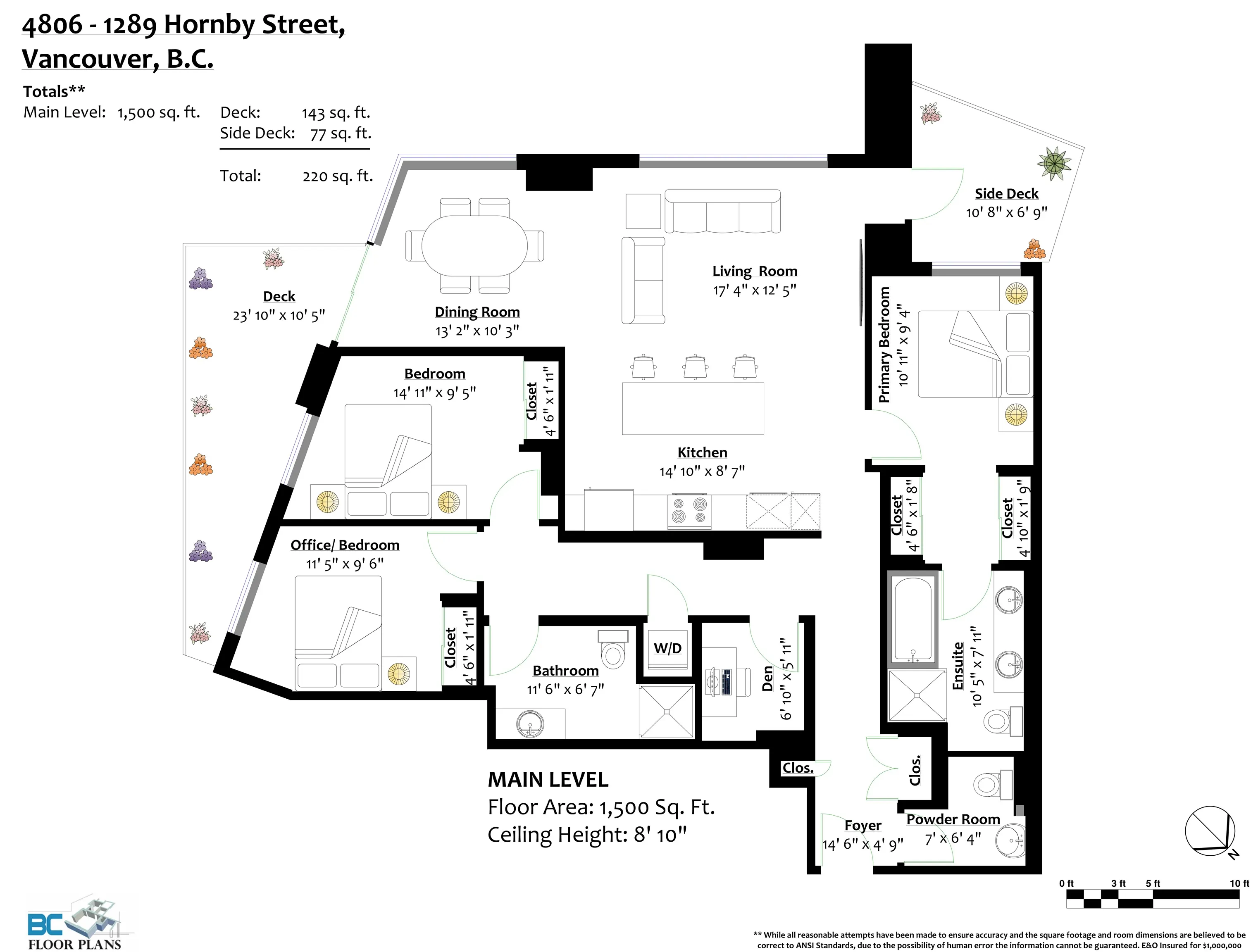 1289 Hornby Street #4806