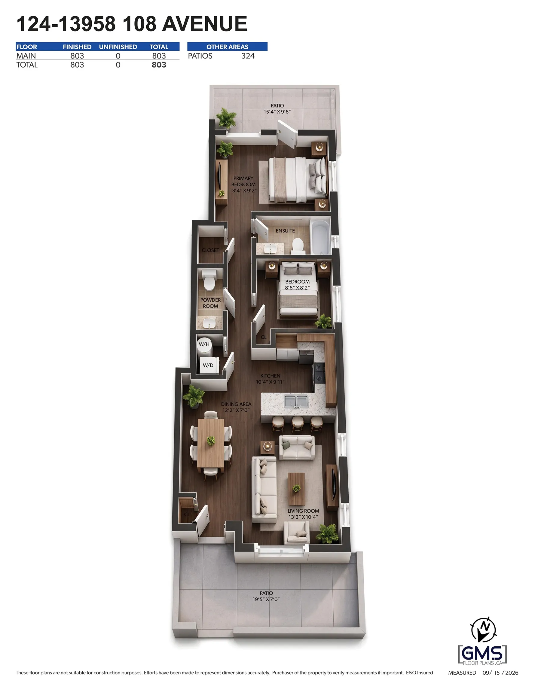13958 108 Avenue #124