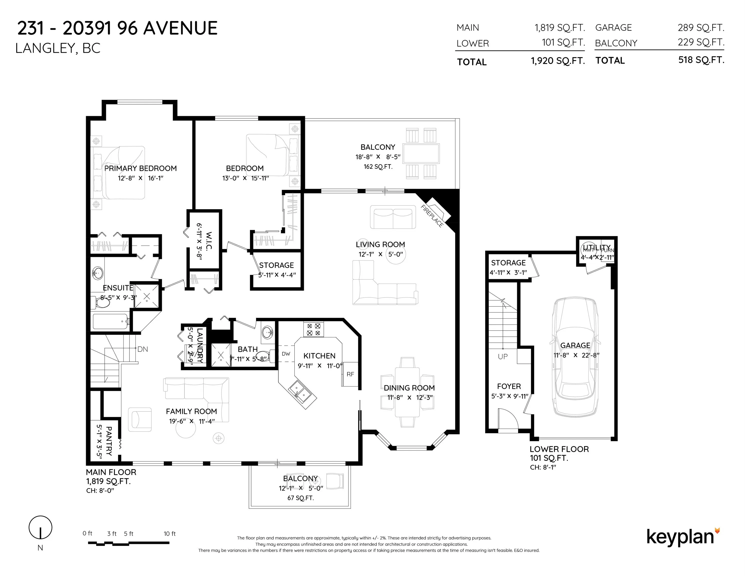 20391 96 Avenue #231