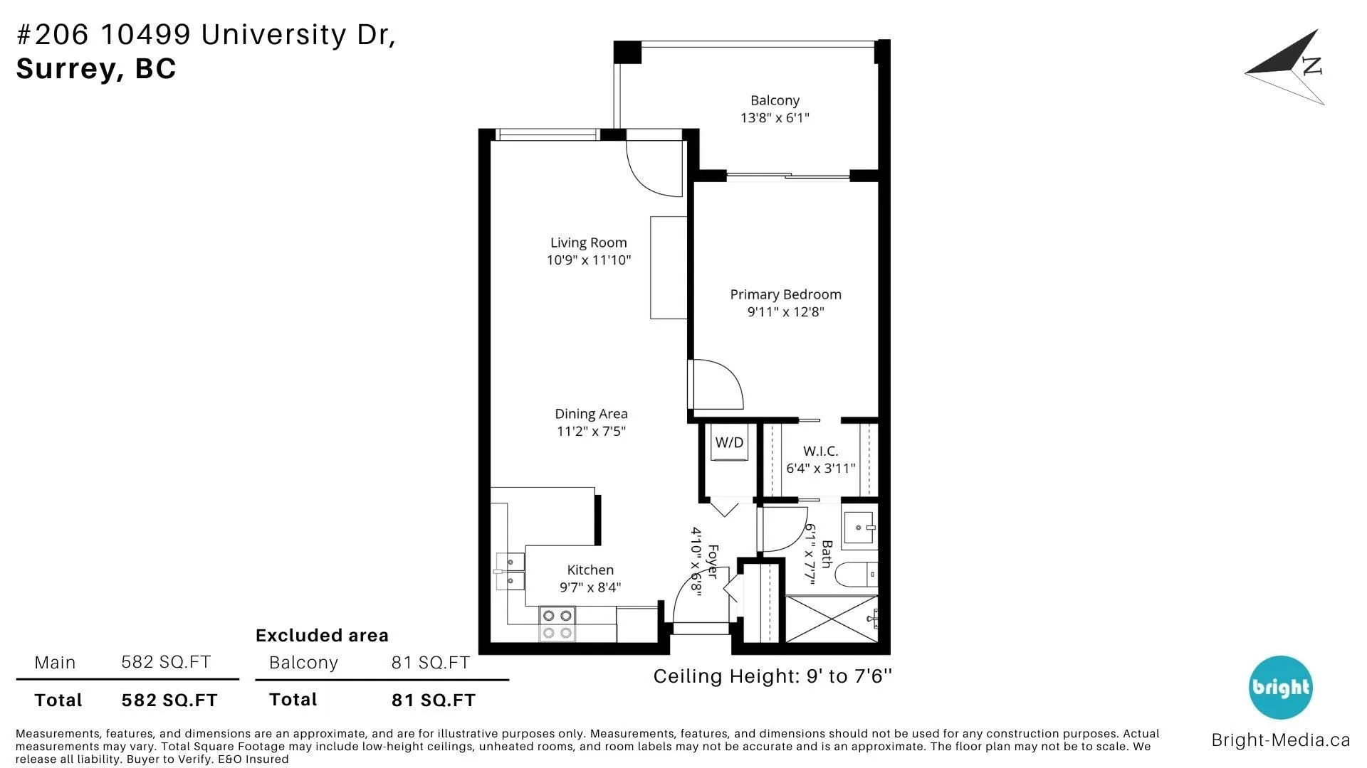 10499 University Drive #206