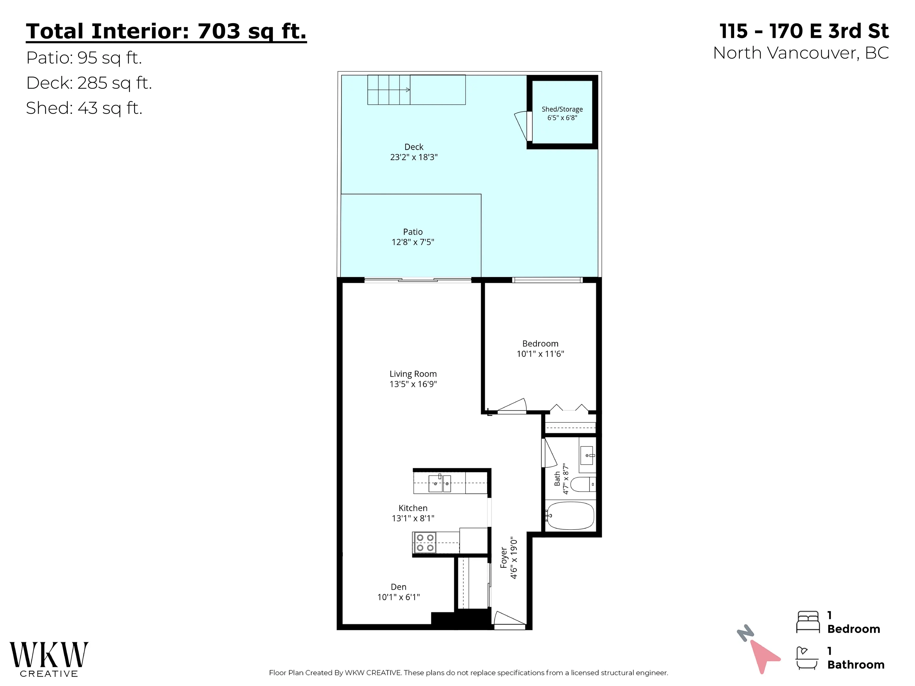 170 E 3rd Street #115