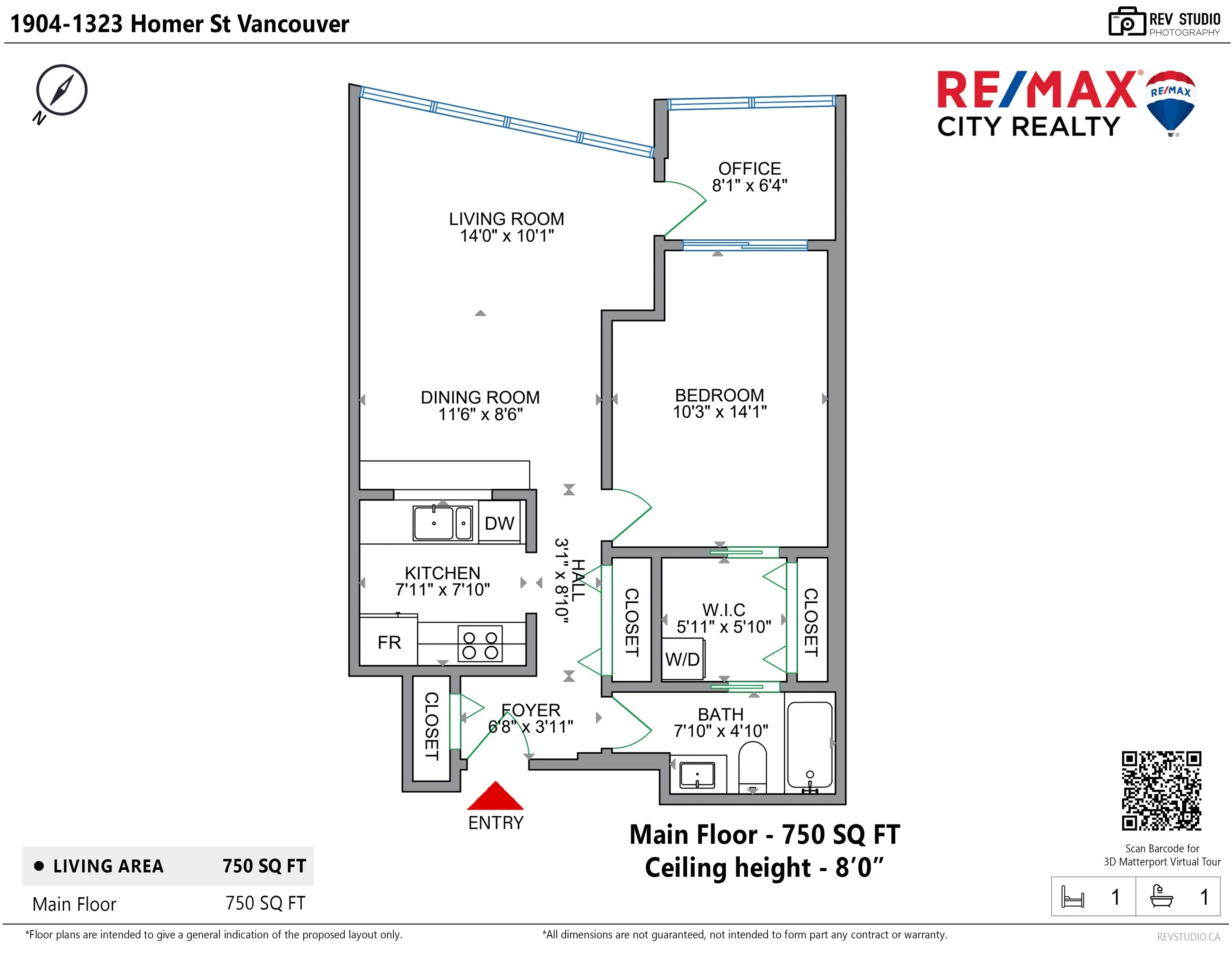 1323 Homer Street #1904