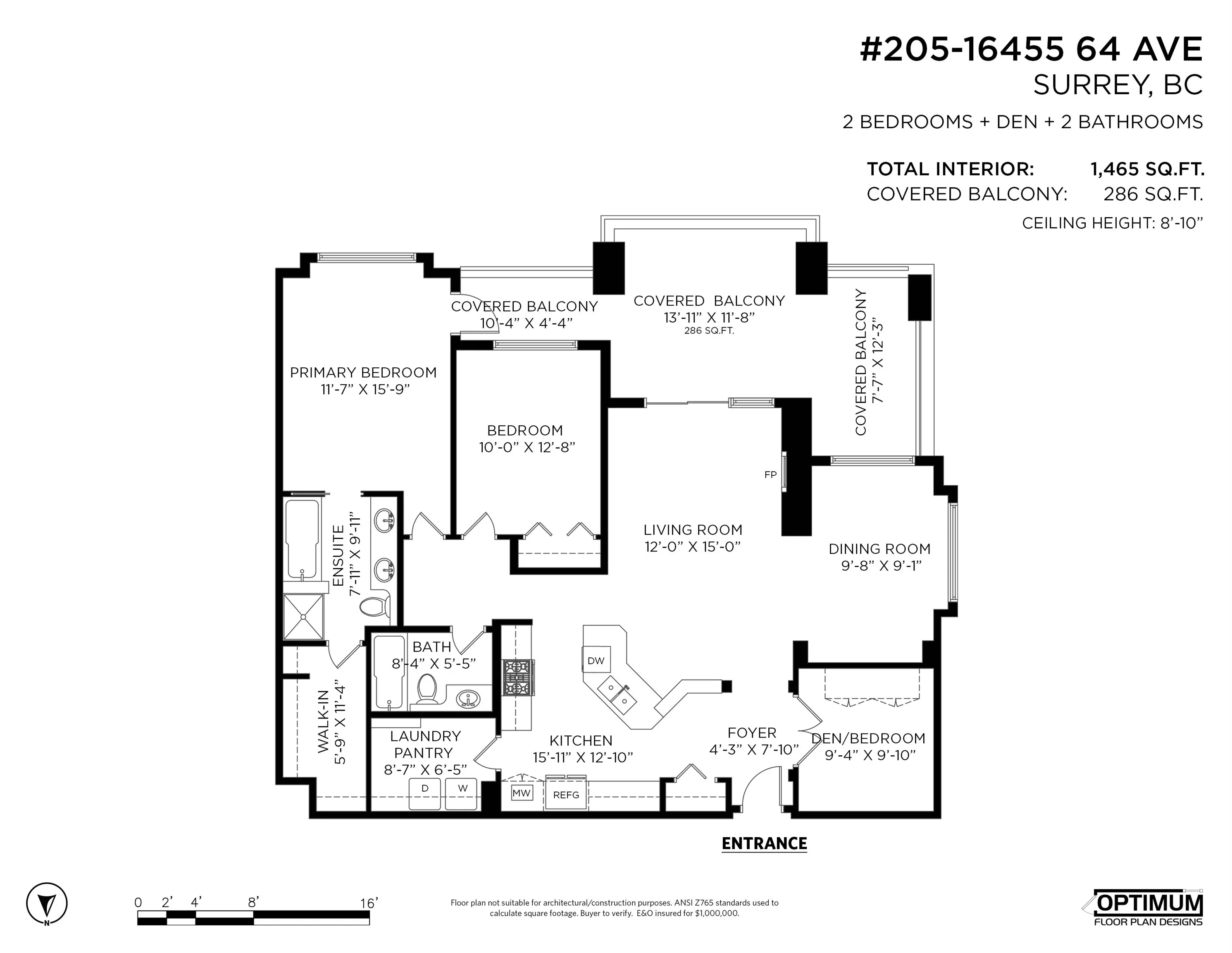 16455 64 Avenue #205