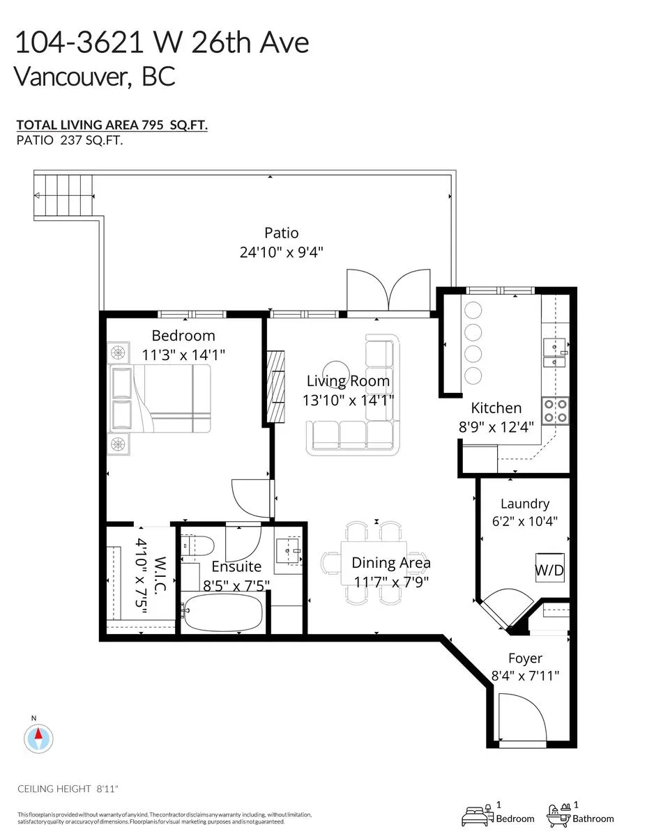 3621 W 26th Avenue #104