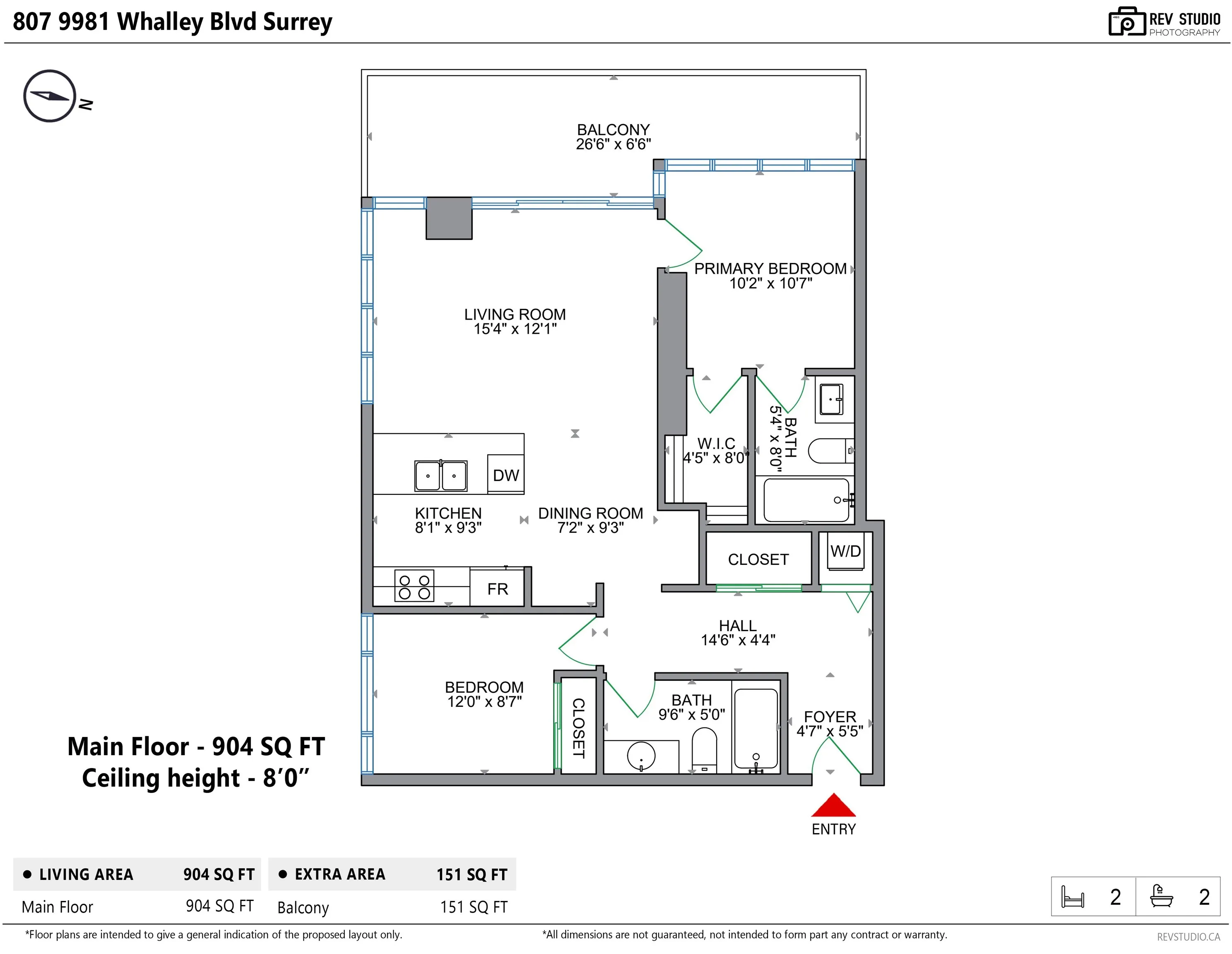 9981 Whalley Boulevard #807