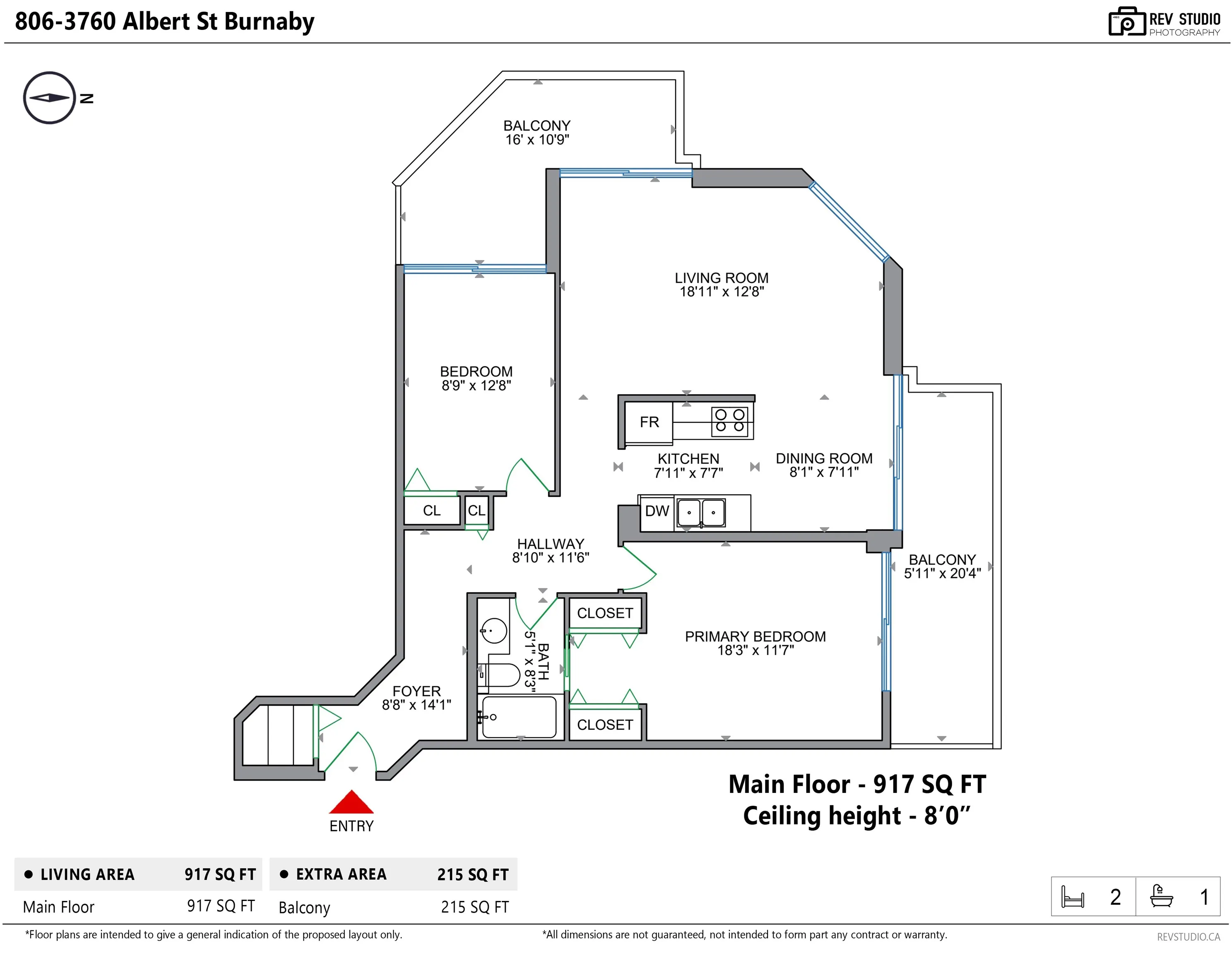 3760 Albert Street #806