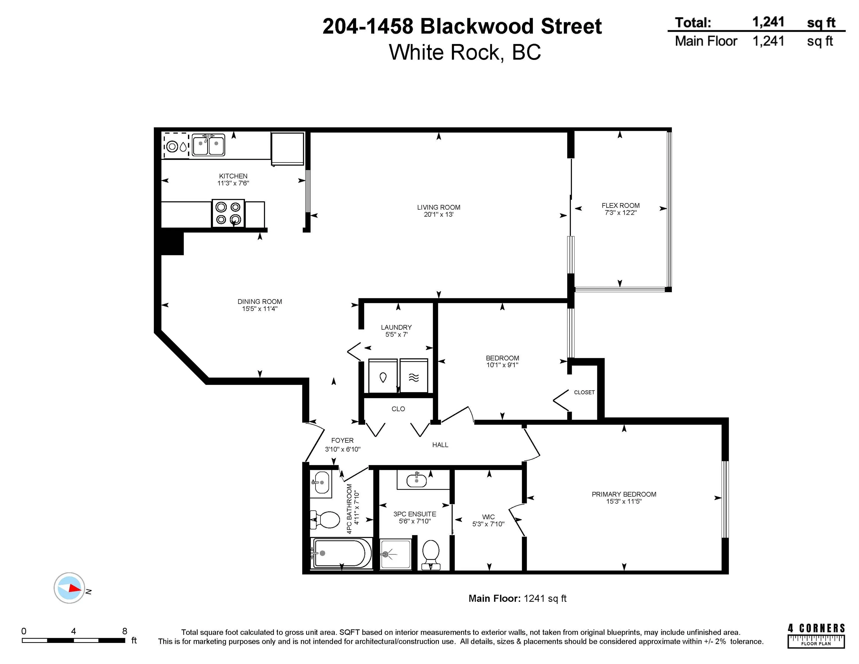 1458 Blackwood Street #204