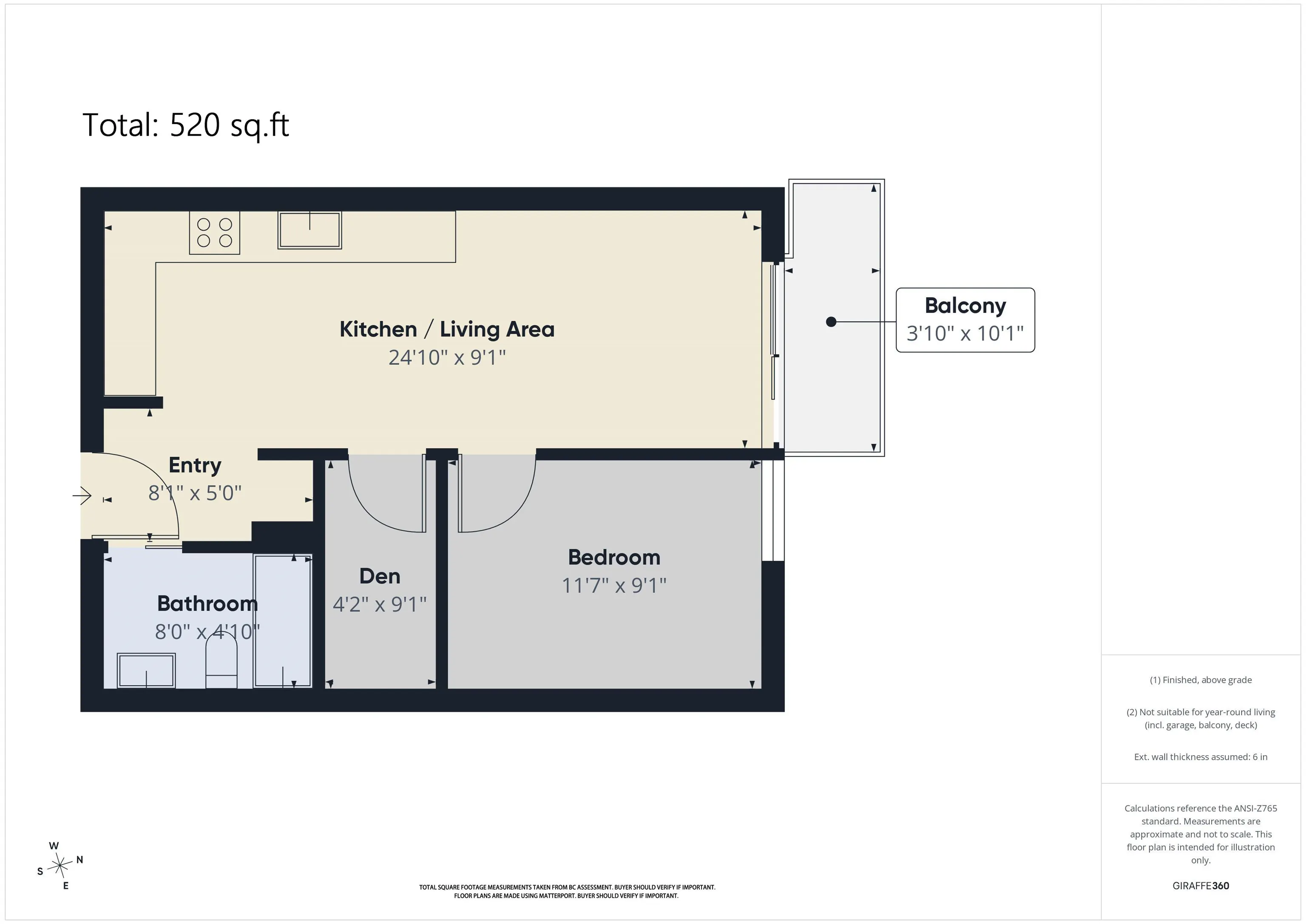180 E 2nd Avenue #605
