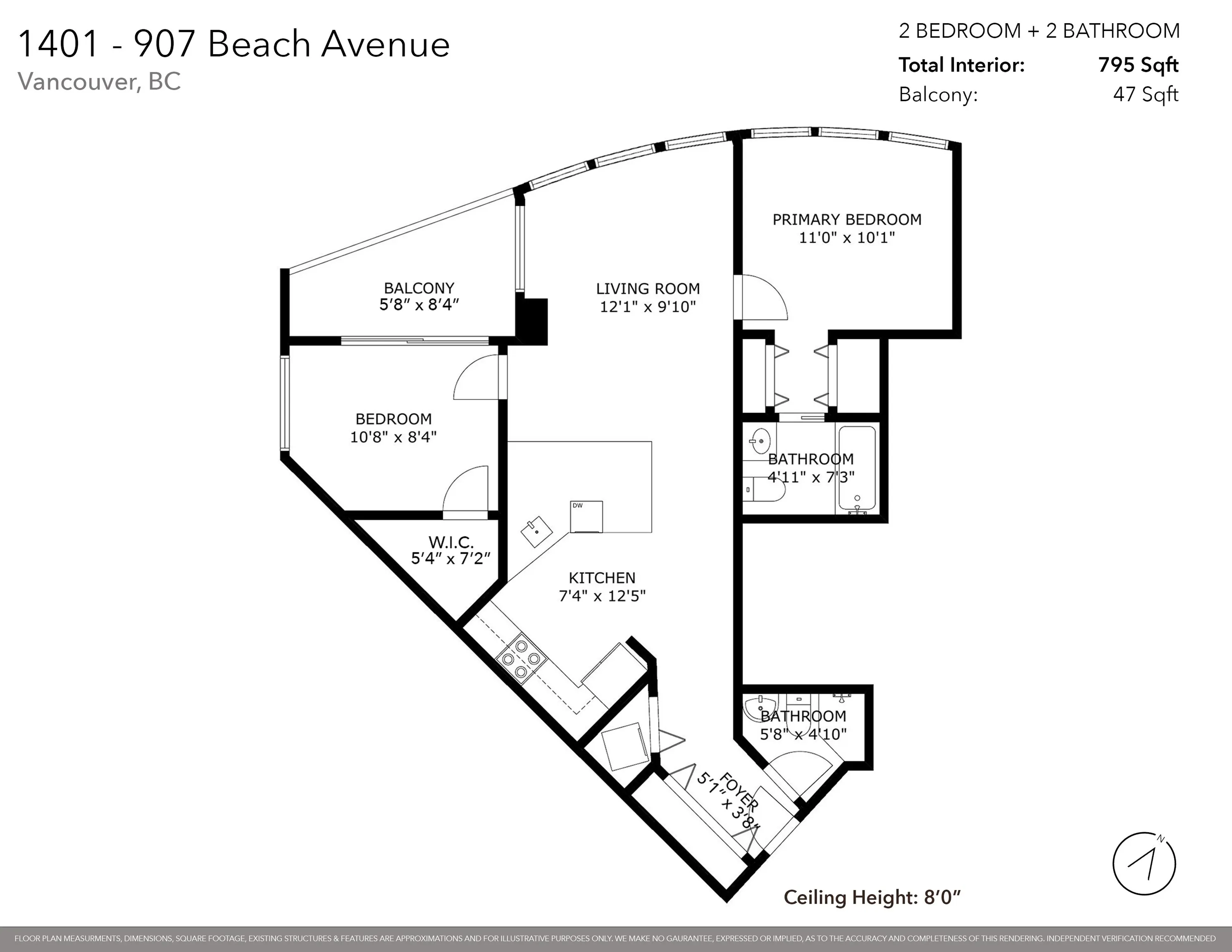 907 Beach Avenue #1401