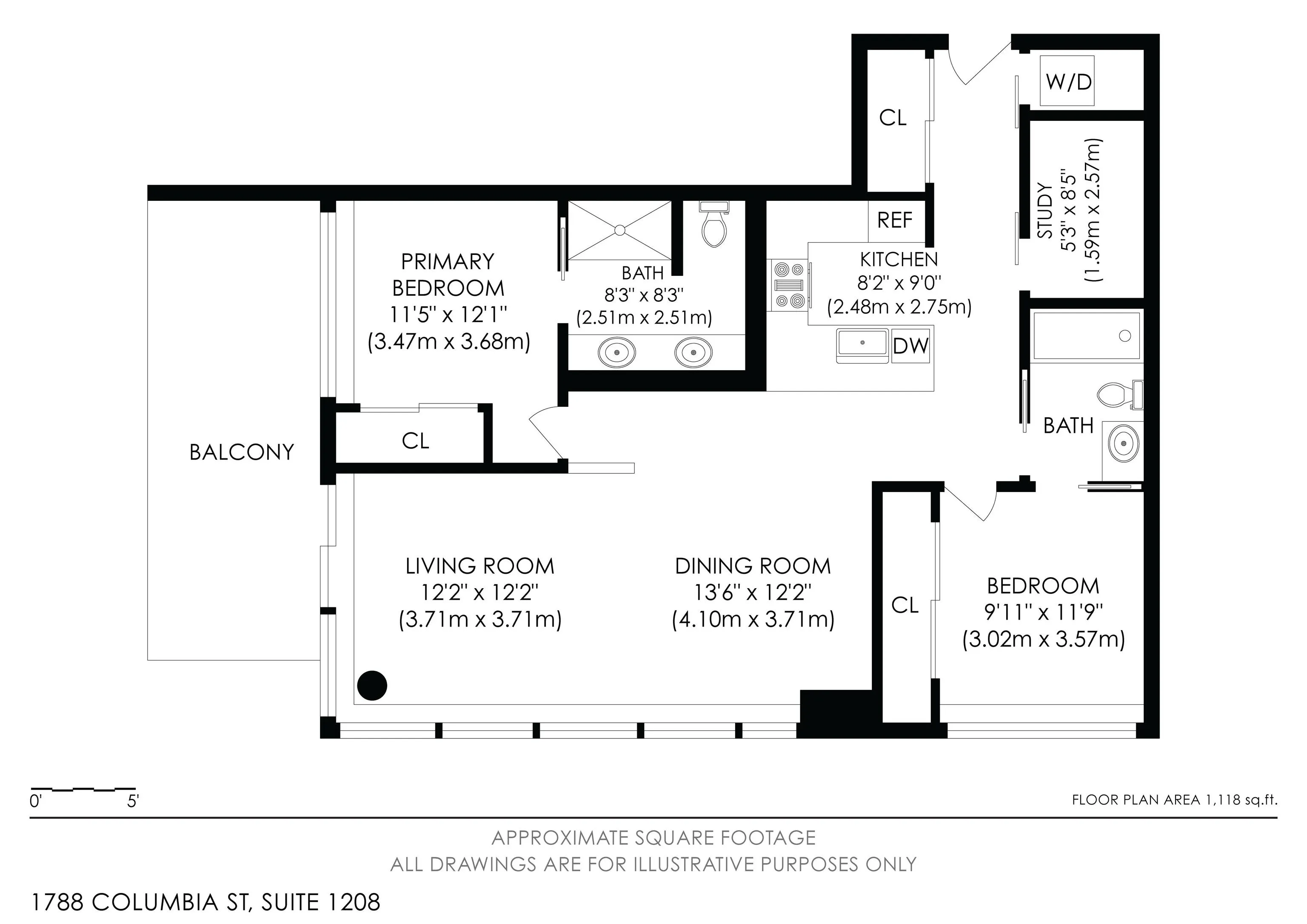 1788 Columbia Street #1208