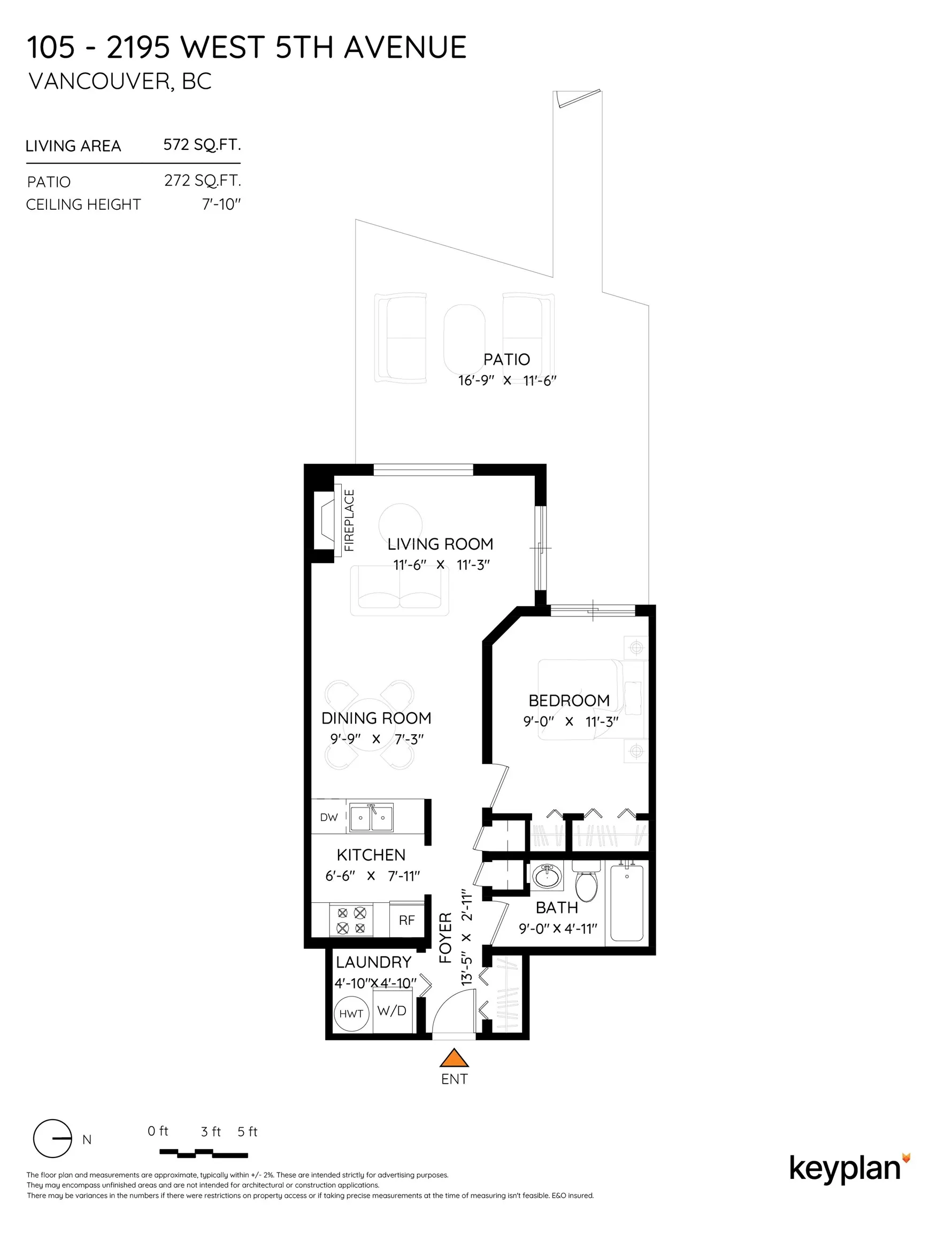 2195 W 5th Avenue #105