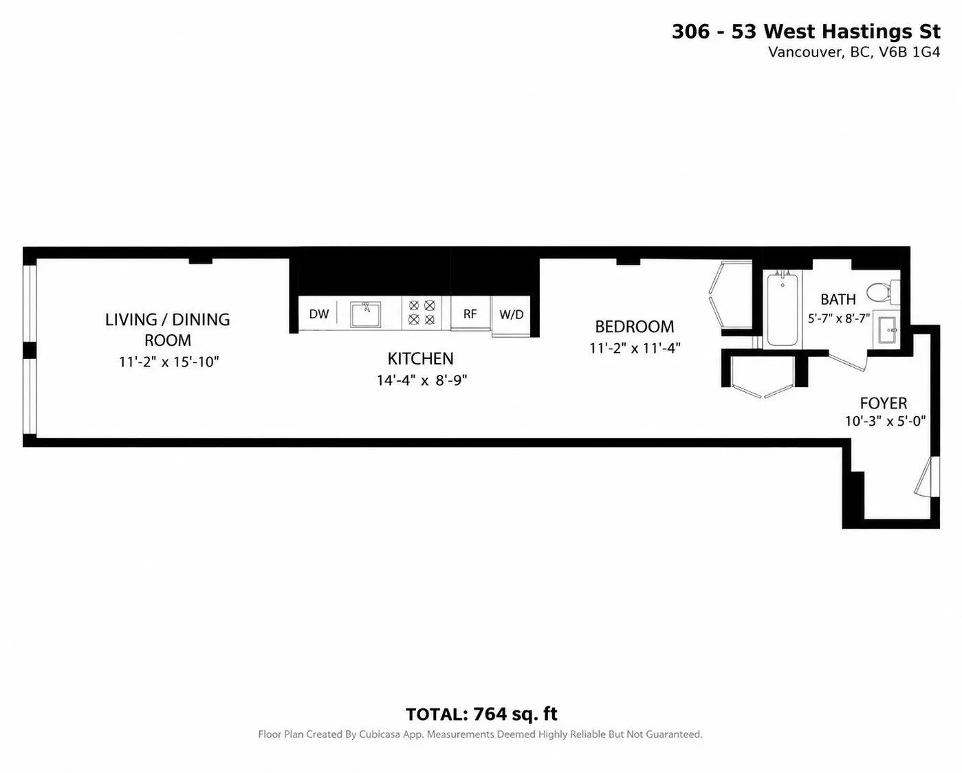 53 W Hastings Street #306