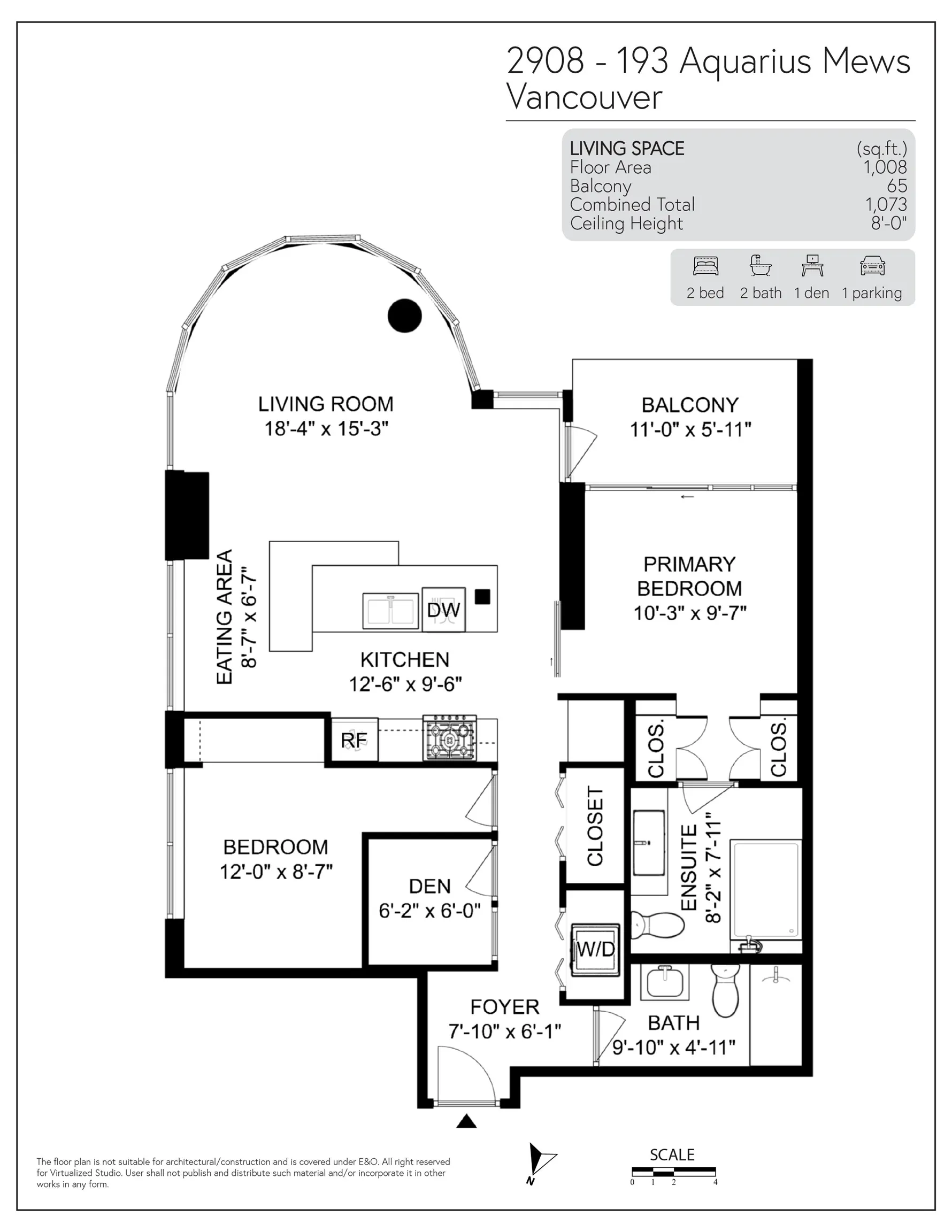 193 Aquarius Mews #2908