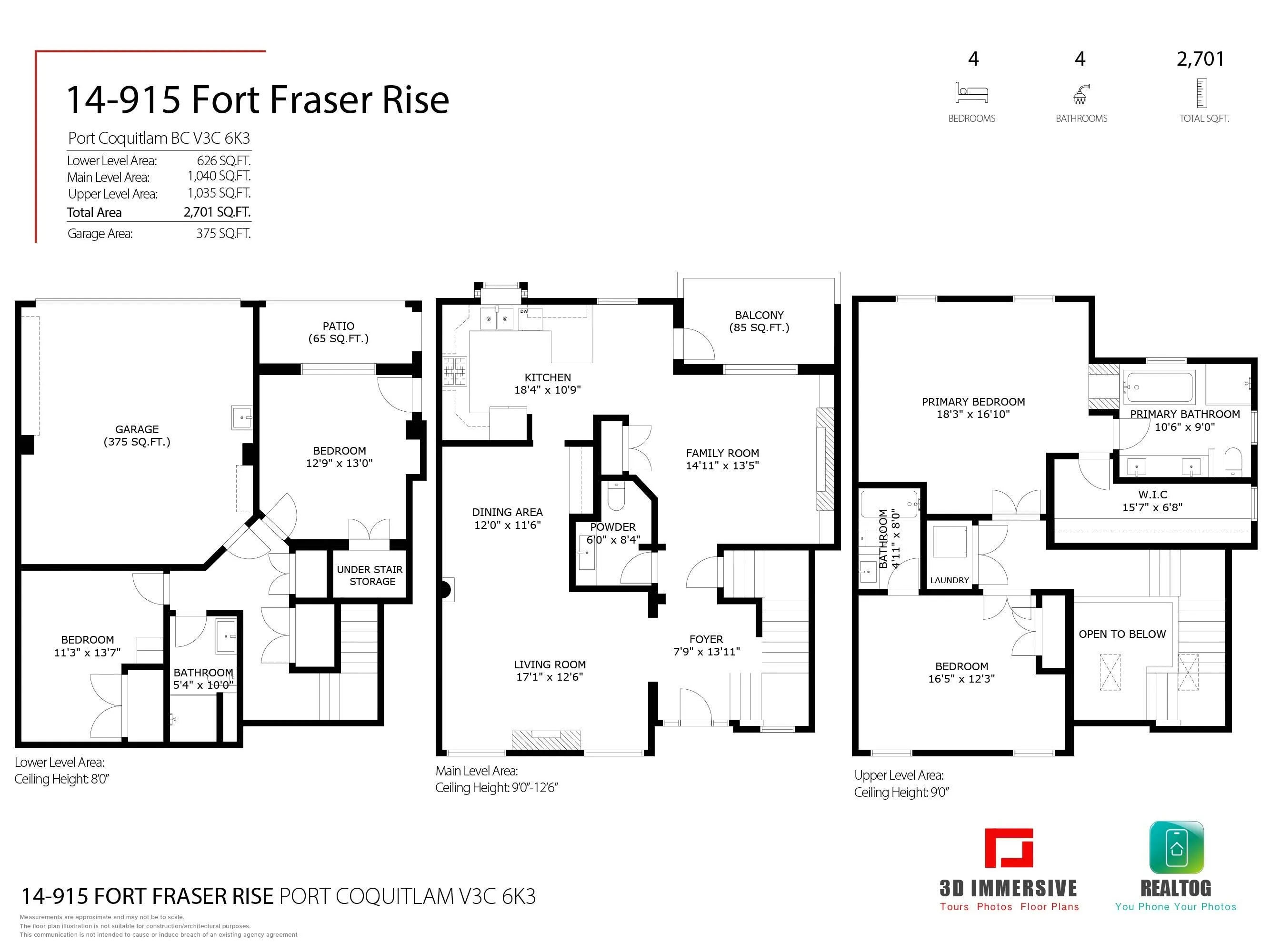 915 Fort Fraser Rise #14