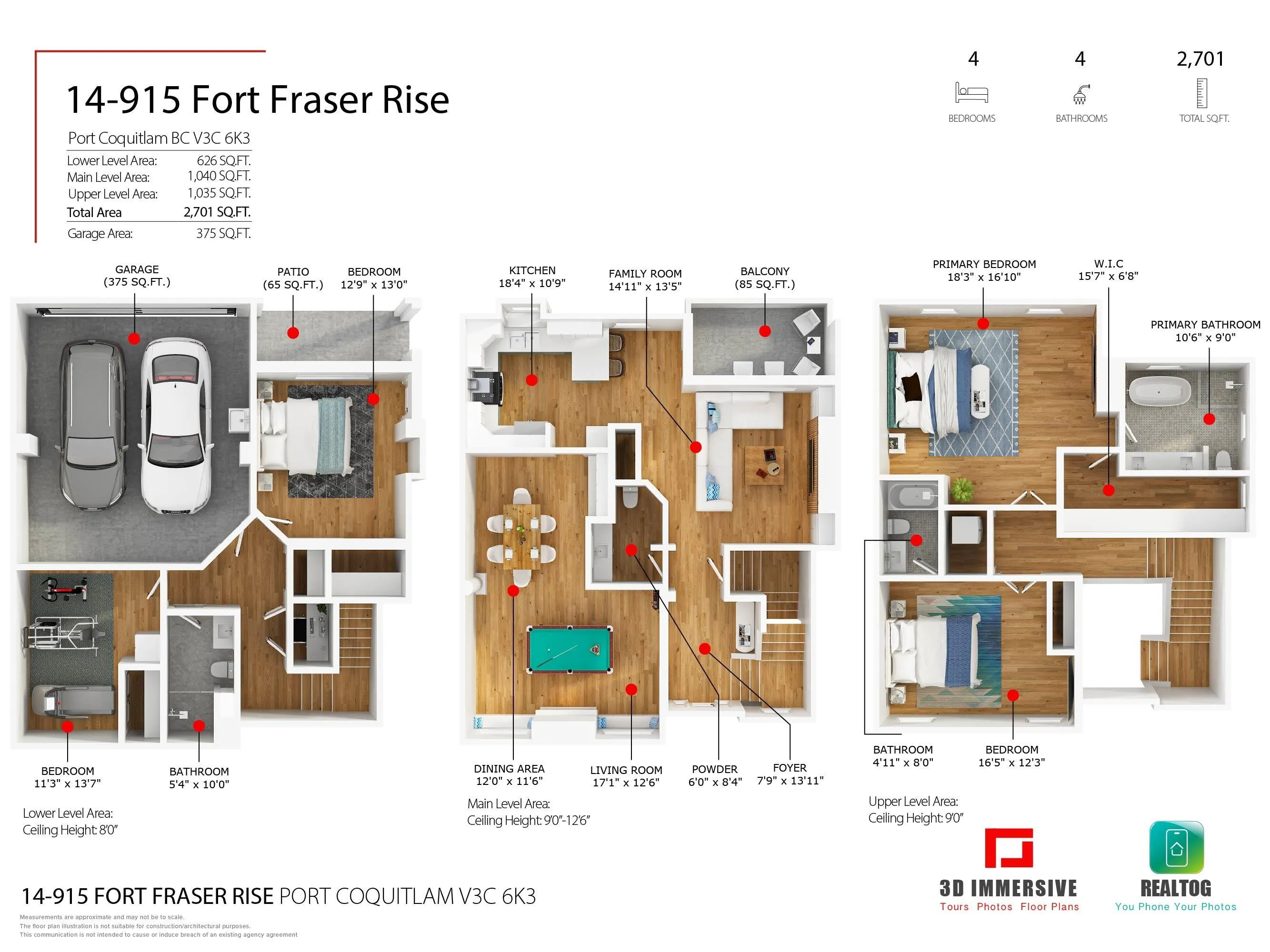 915 Fort Fraser Rise #14