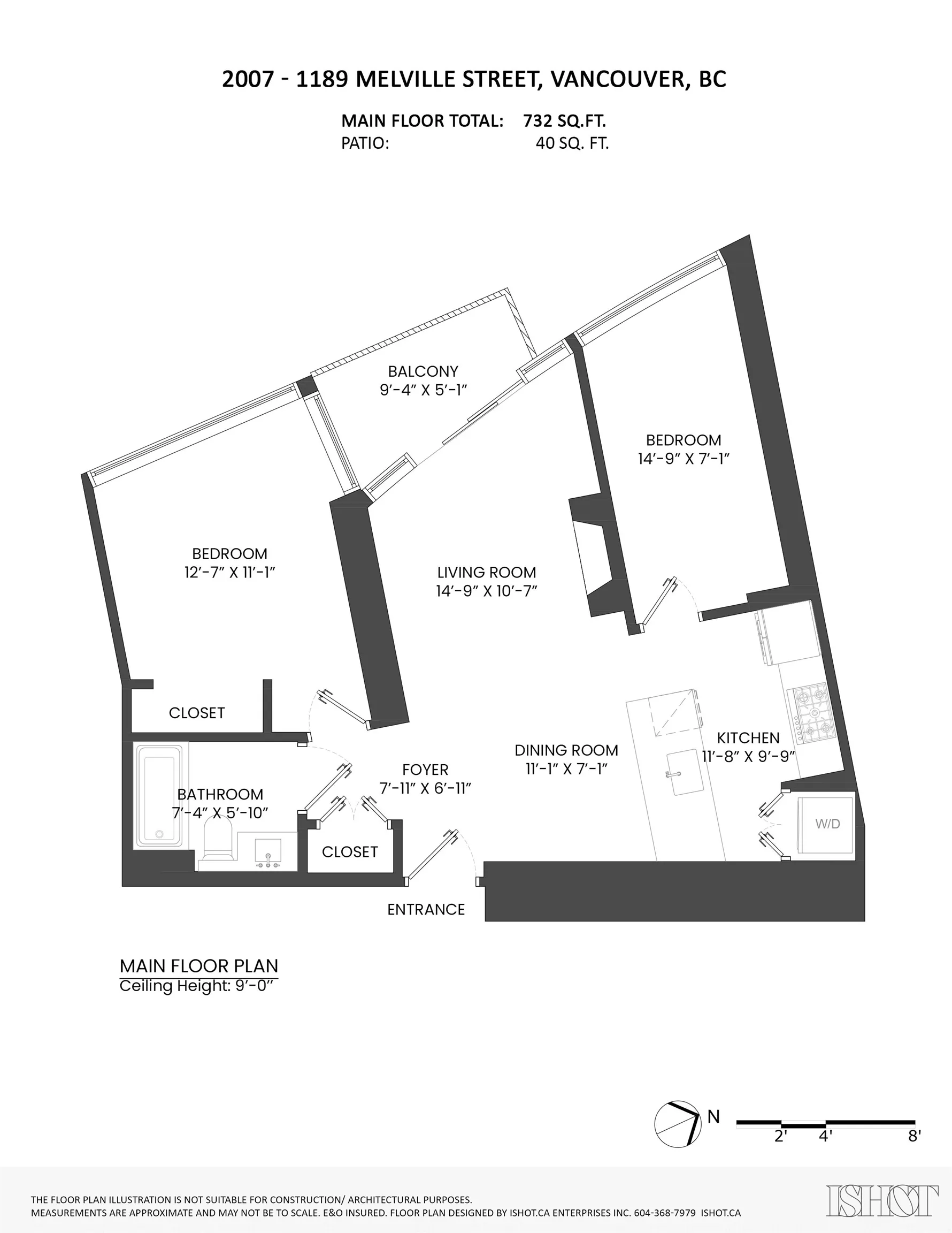 1189 Melville Street #2007