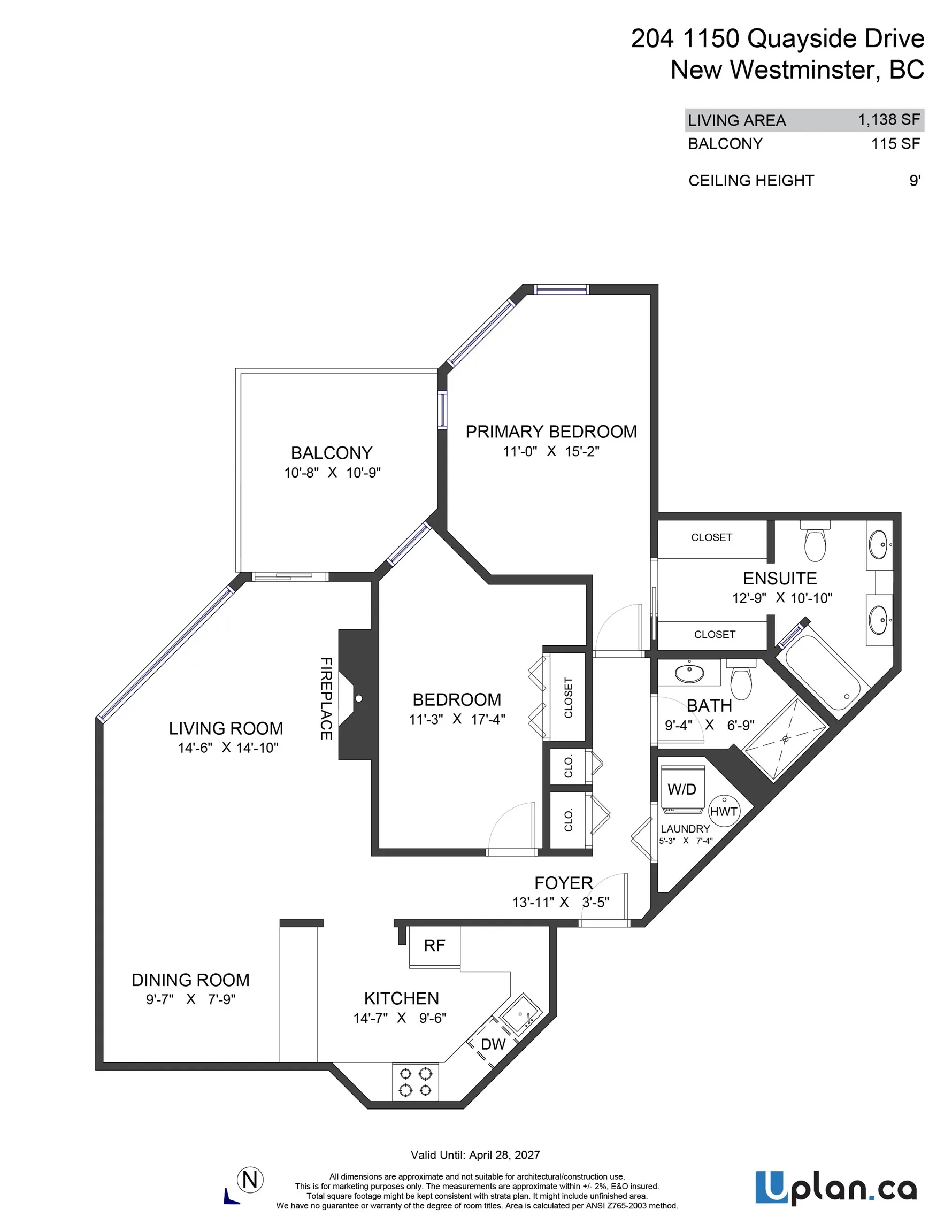 1150 Quayside Drive #204