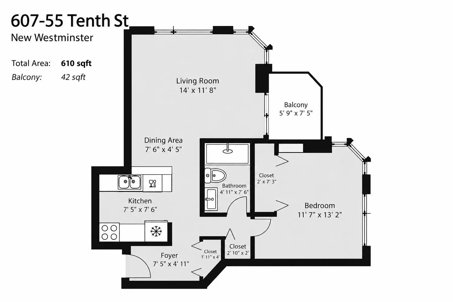 55 Tenth Street #607