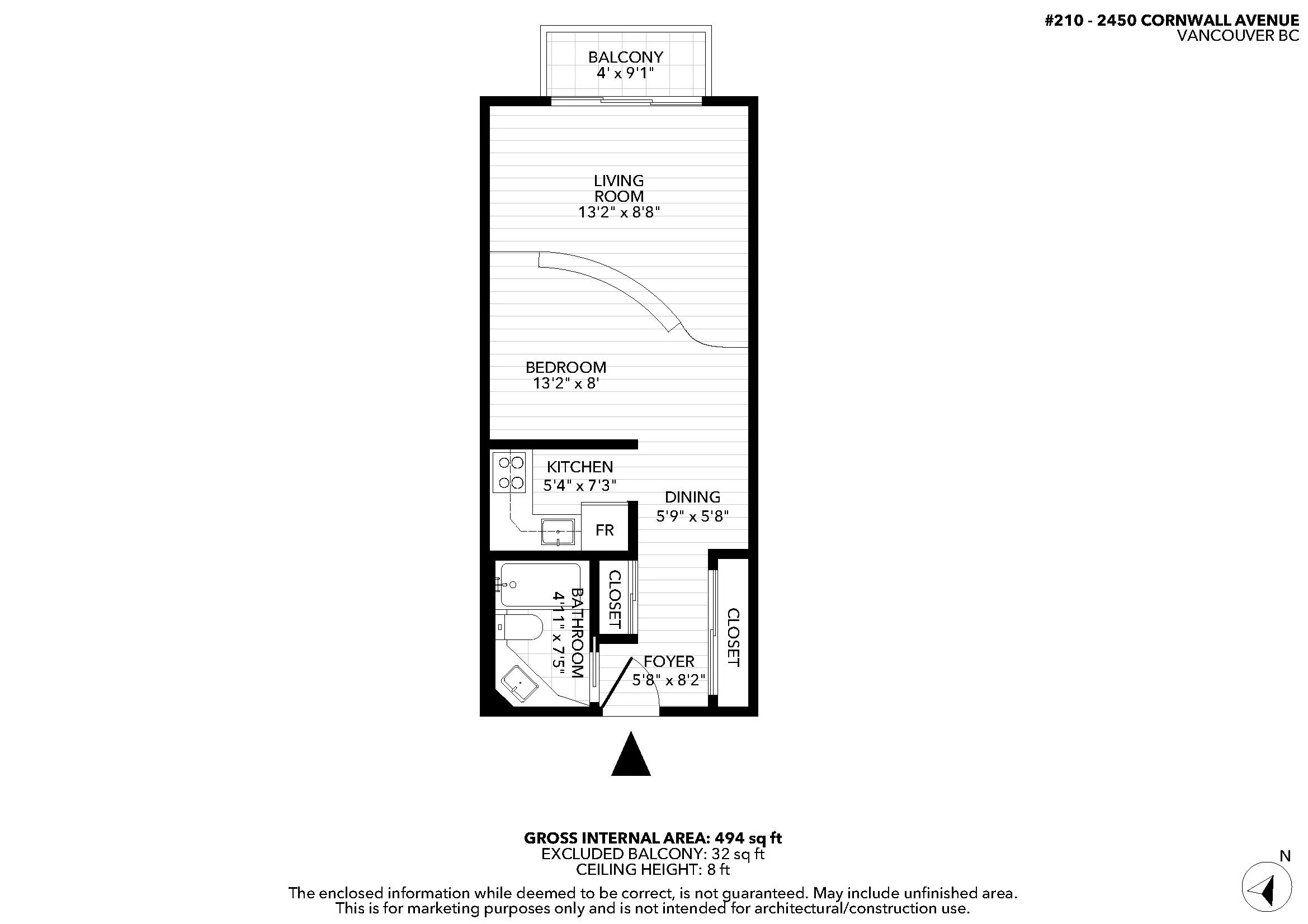 2450 Cornwall Avenue #210