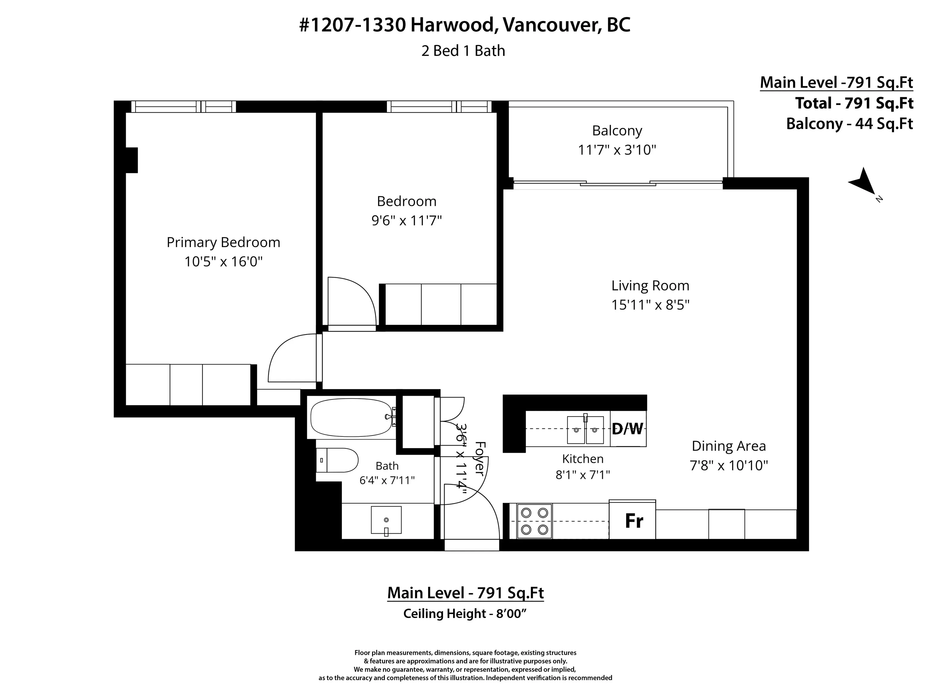 1330 Harwood Street #1207