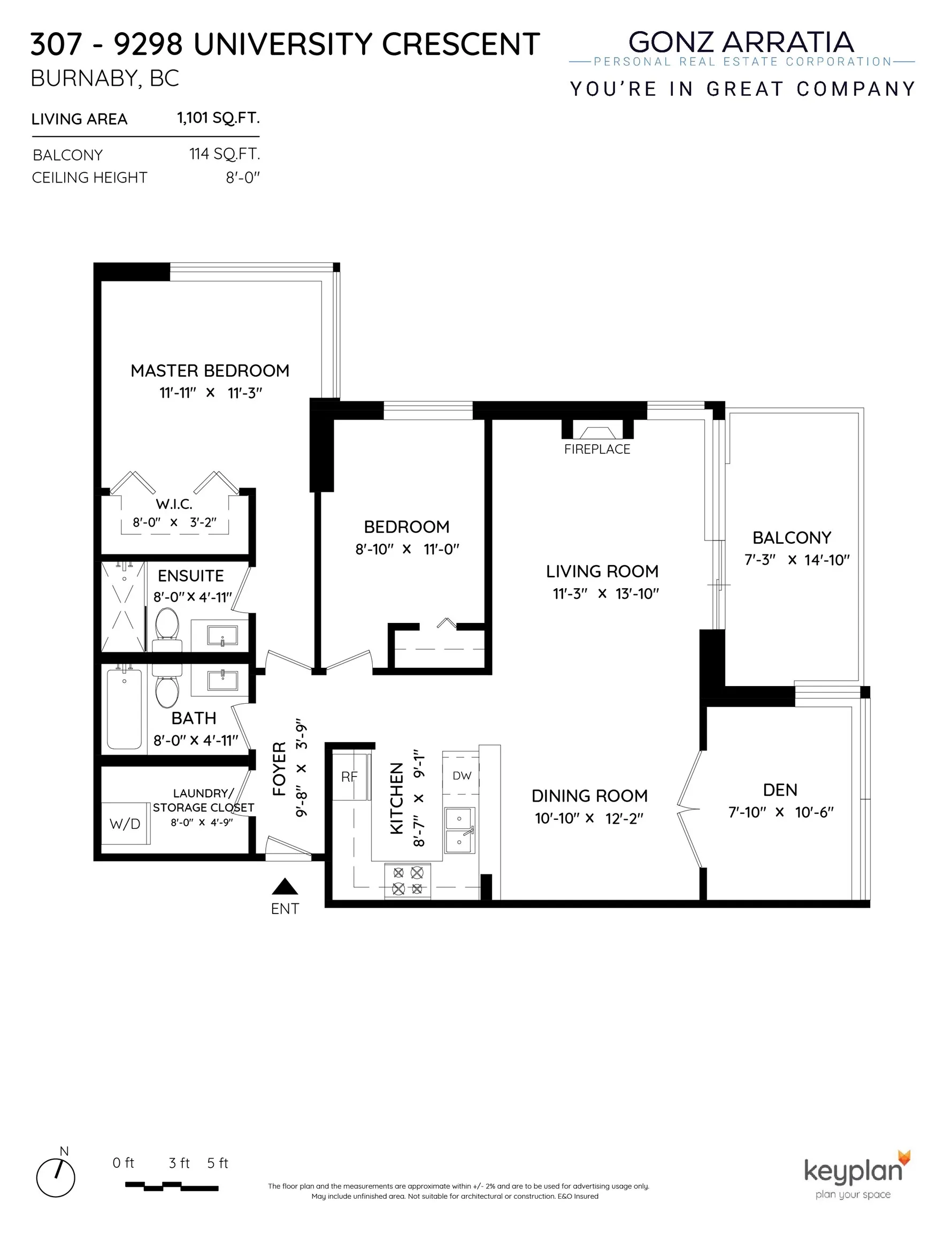 9298 University Crescent #307