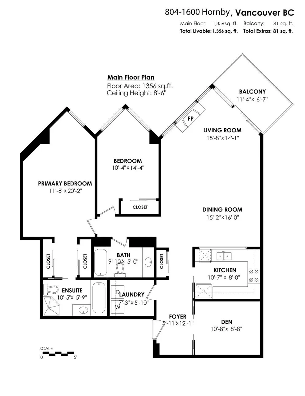 1600 Hornby Street #804