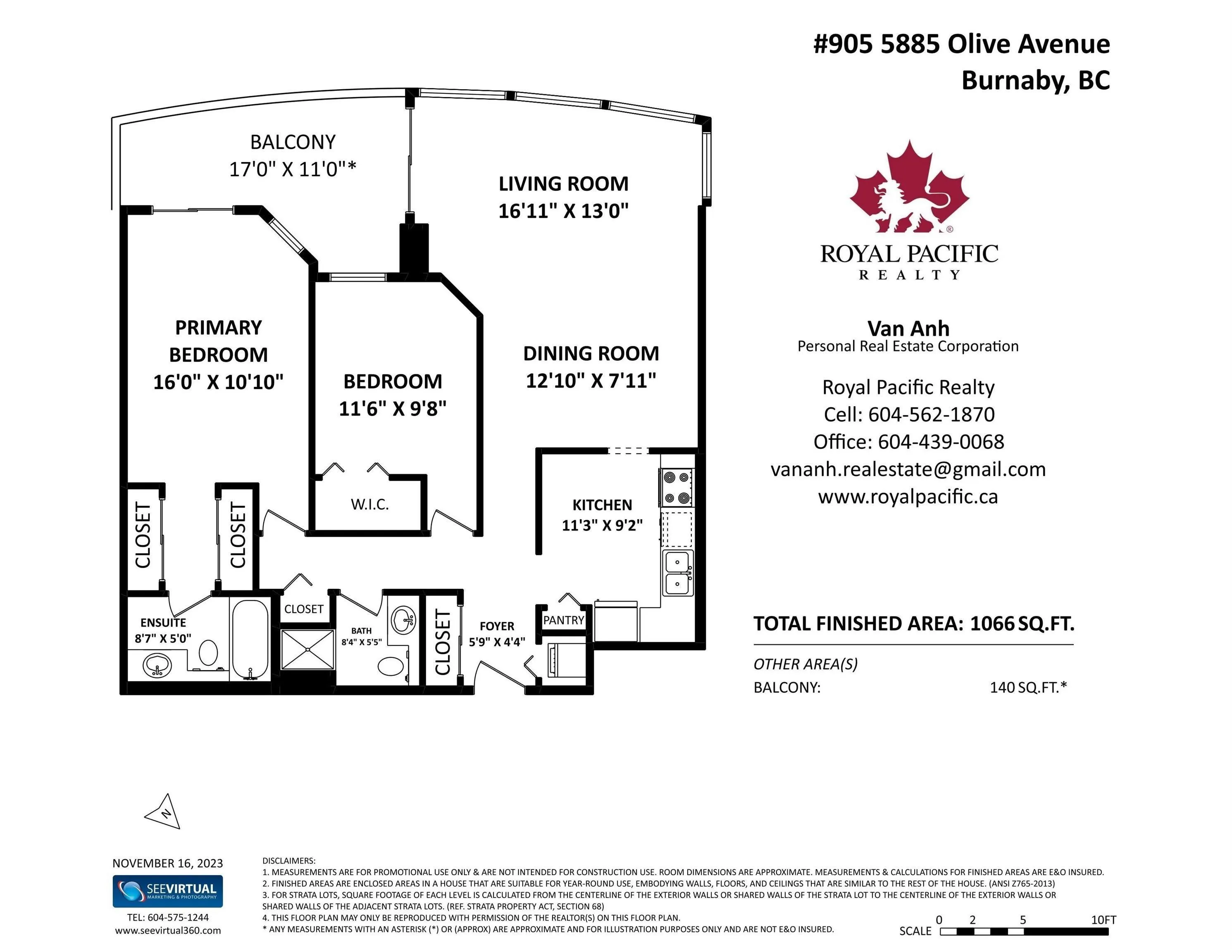 5885 Olive Avenue #905