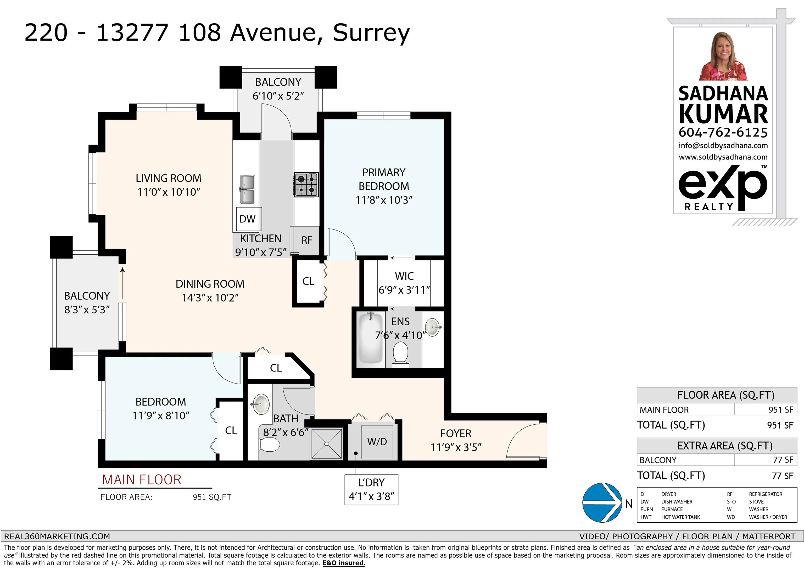 13277 108 Avenue #220