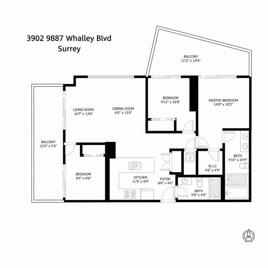 9887 Whalley Boulevard #3902