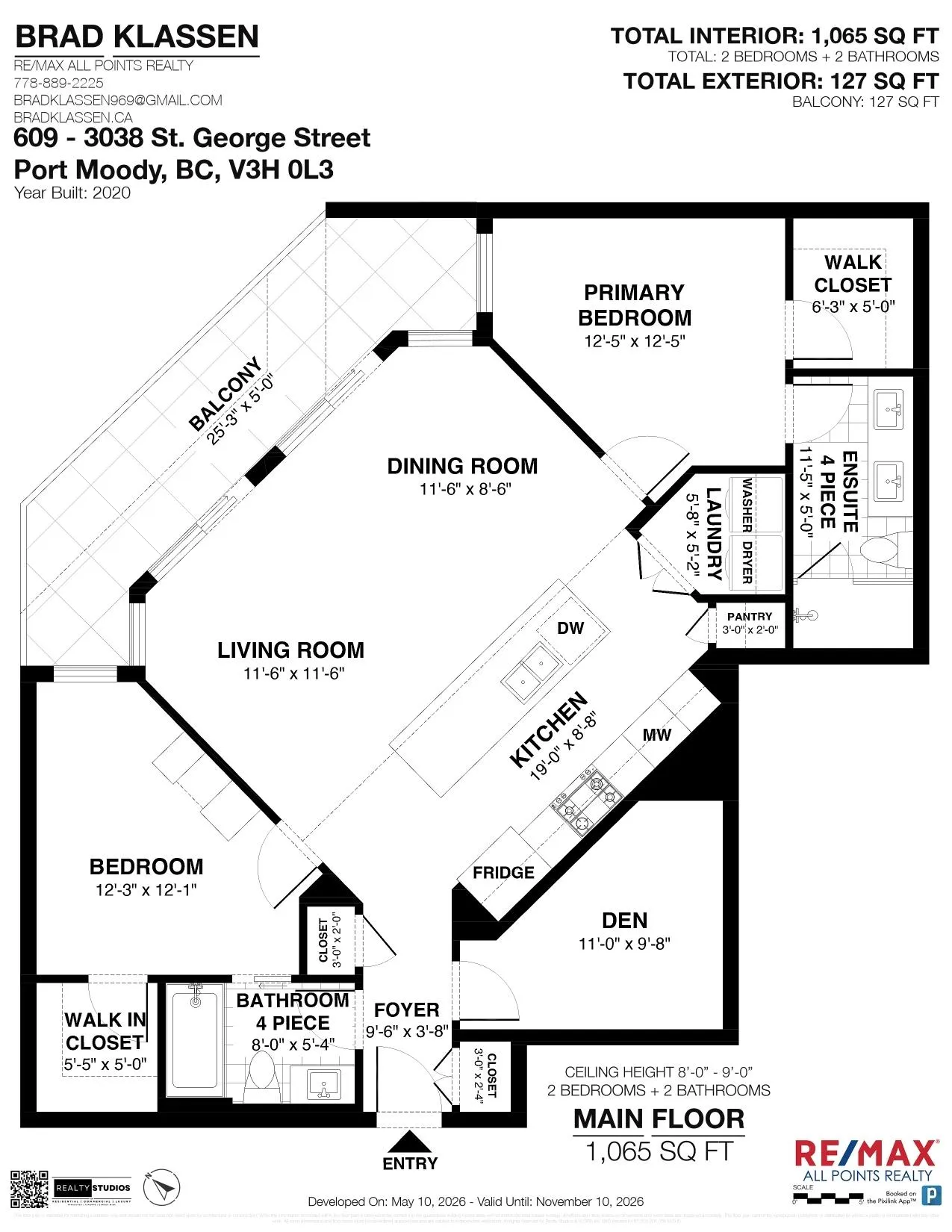 3038 St George Street #609
