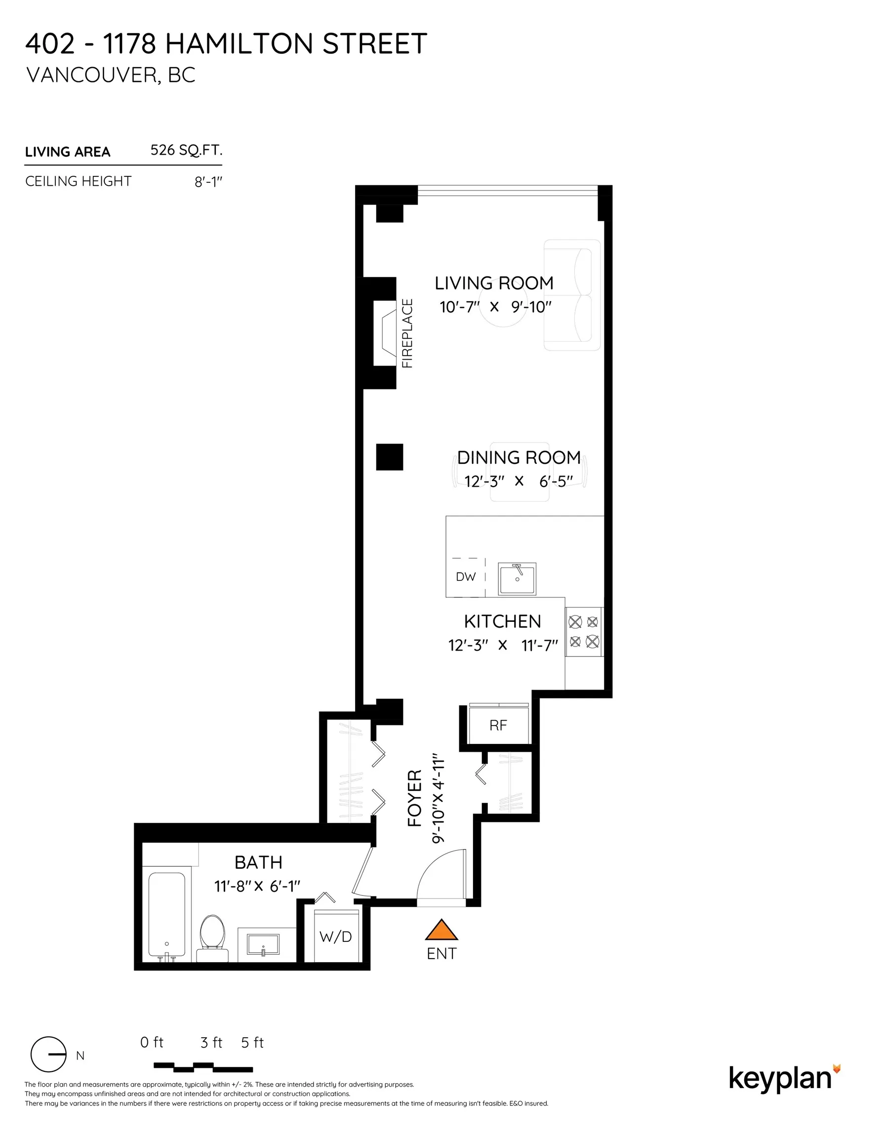 1178 Hamilton Street #402