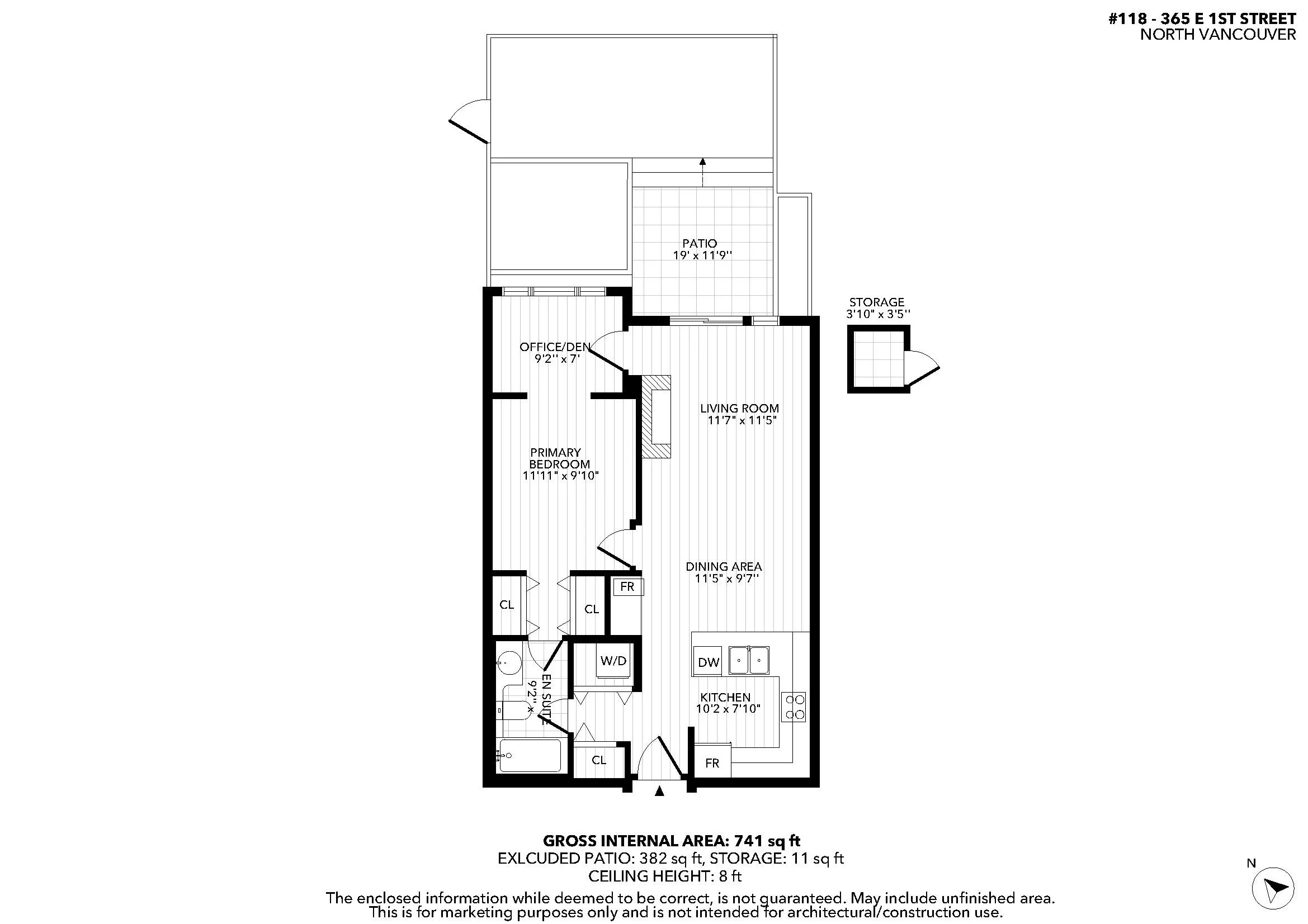 365 E 1st Street #118