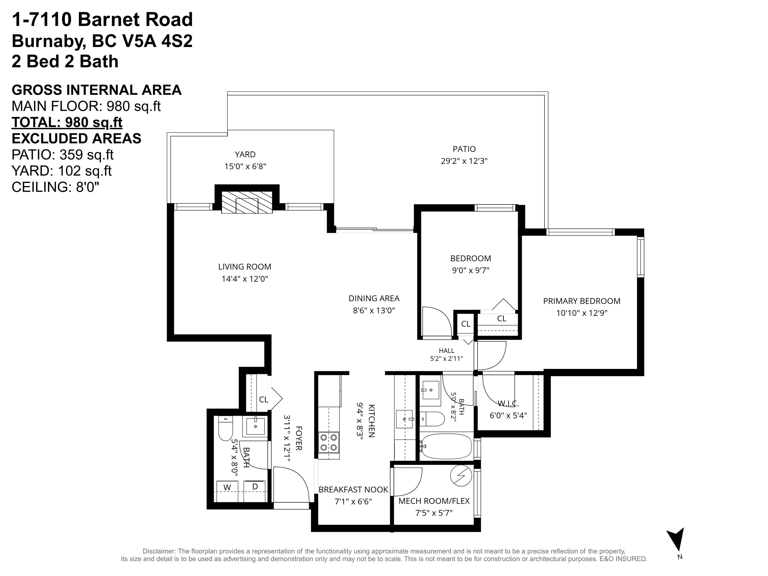 7110 Barnet Road #1