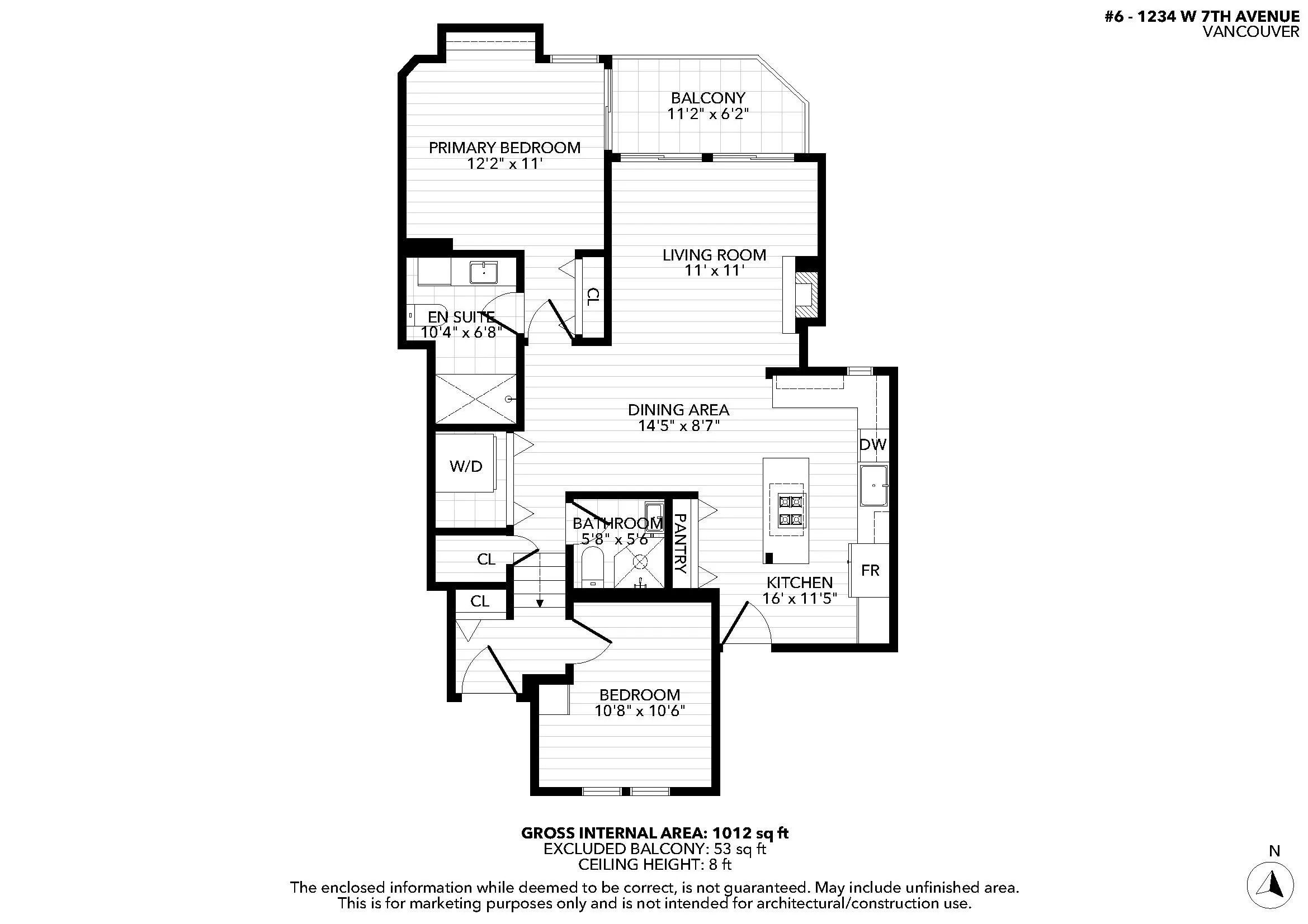 1234 W 7th Avenue #6