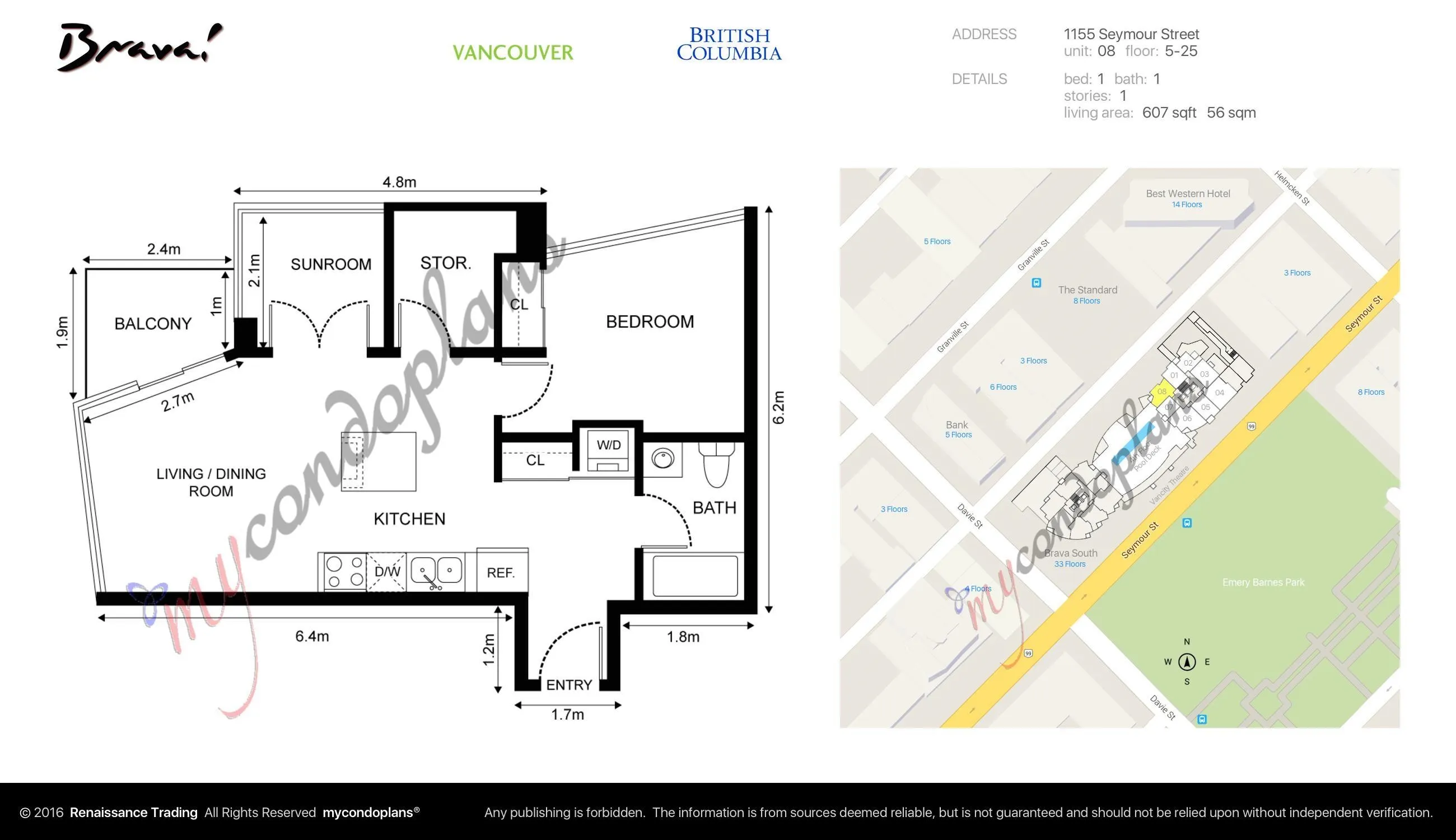 1155 Seymour Street #2508