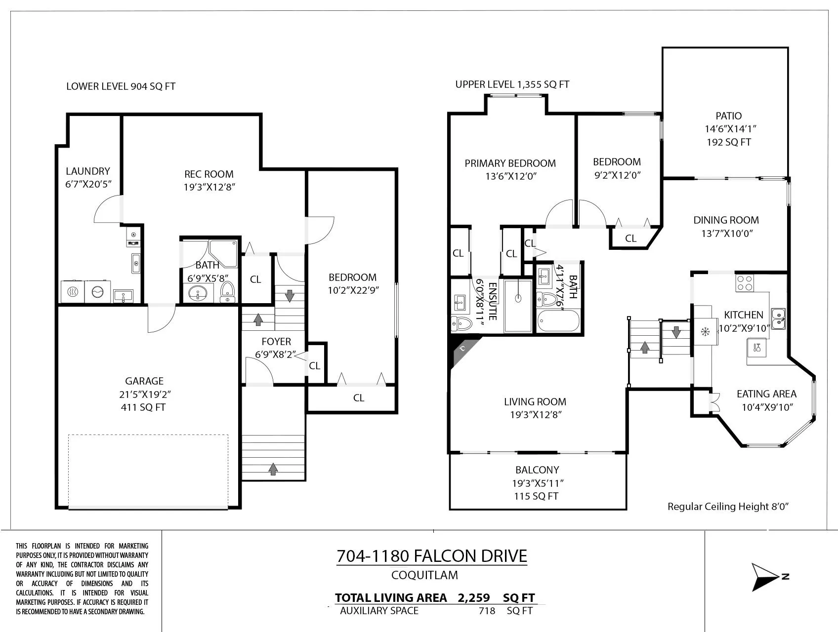 1180 Falcon Drive #704