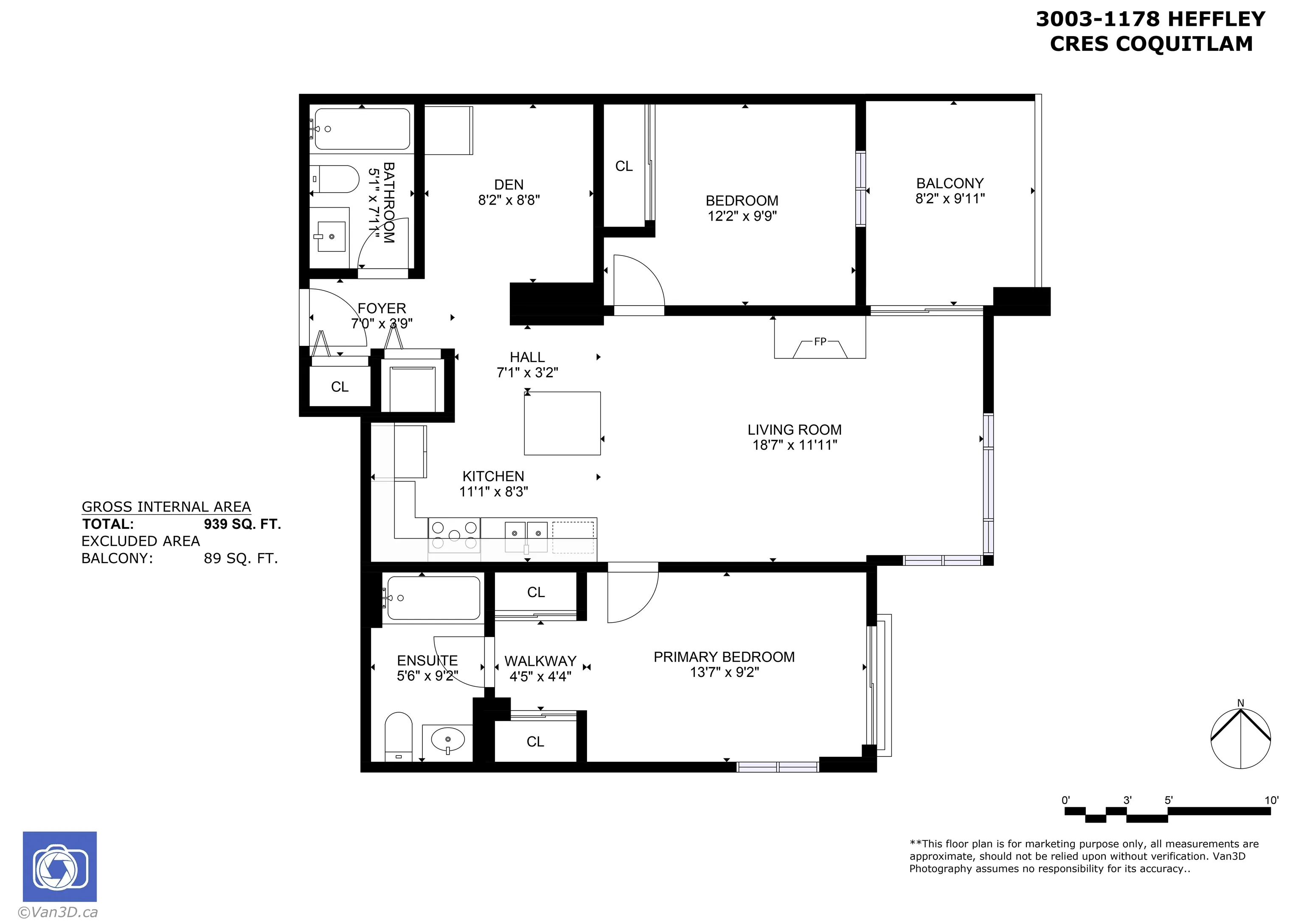 1178 Heffley Crescent #3003