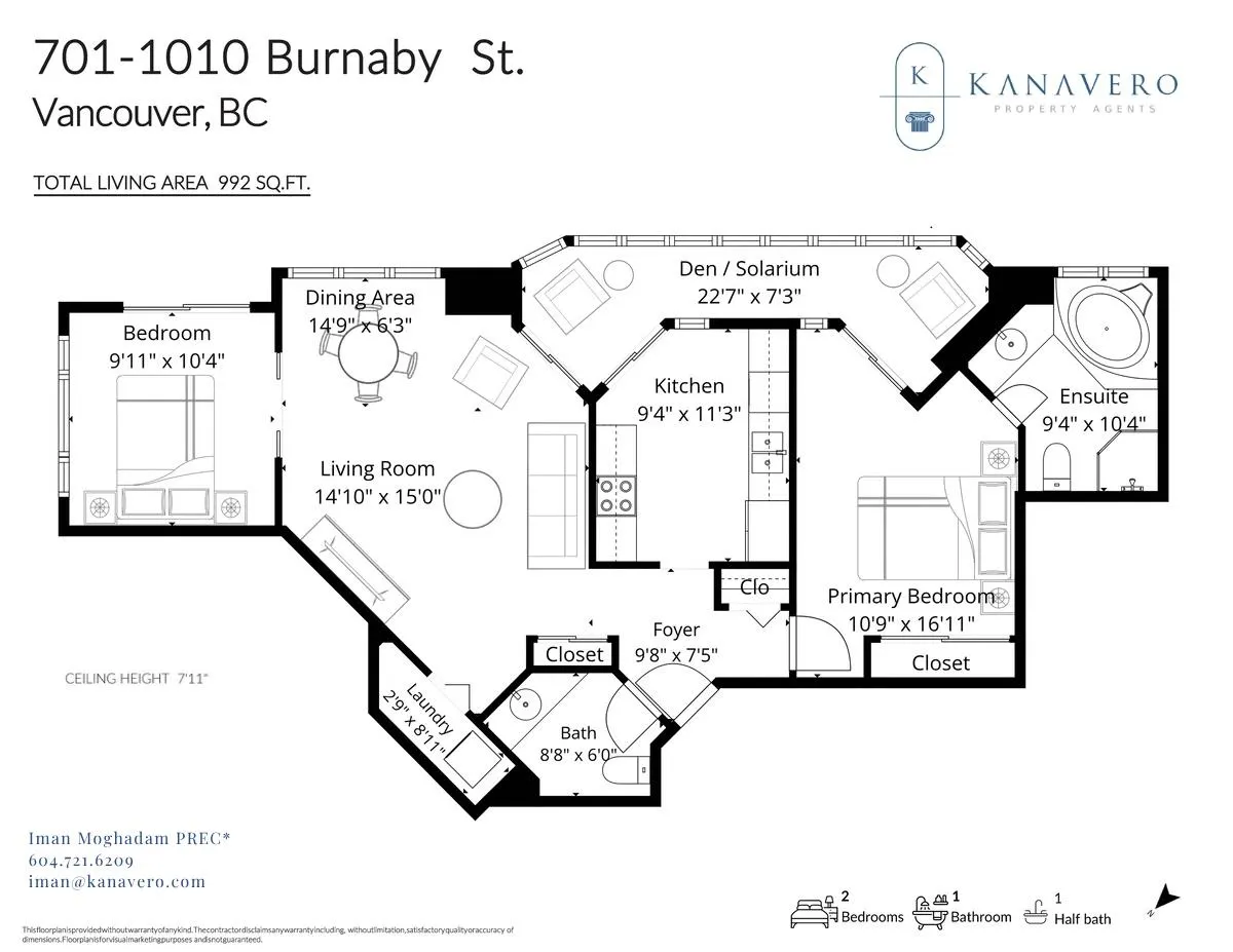 1010 Burnaby Street #701