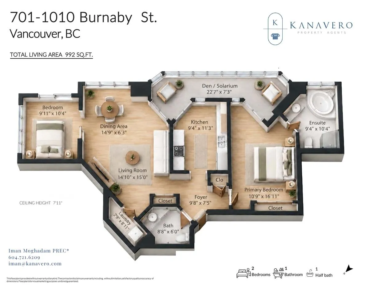 1010 Burnaby Street #701