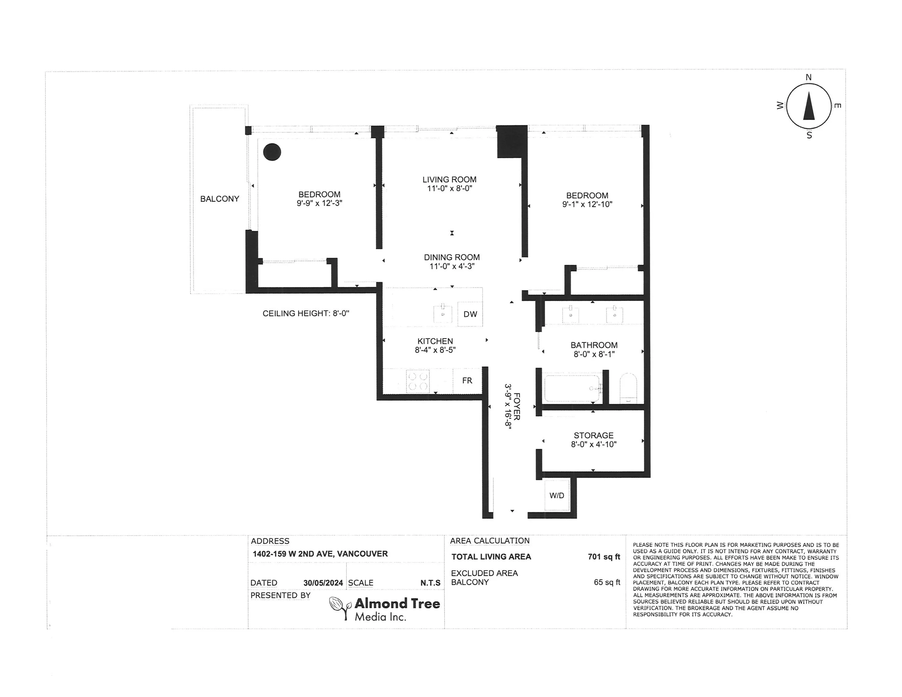 159 W 2nd Avenue #1402