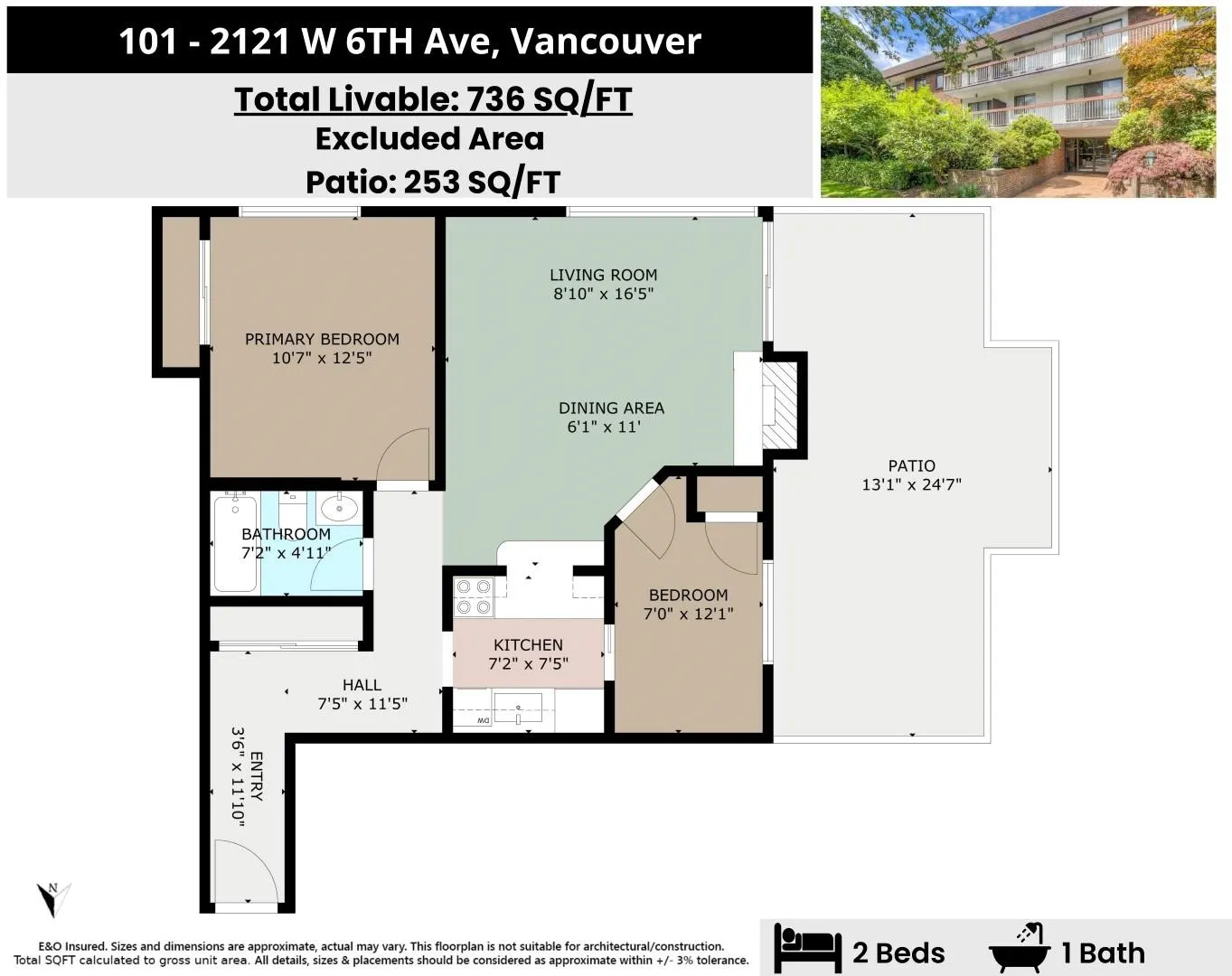 2121 W 6th Avenue #101