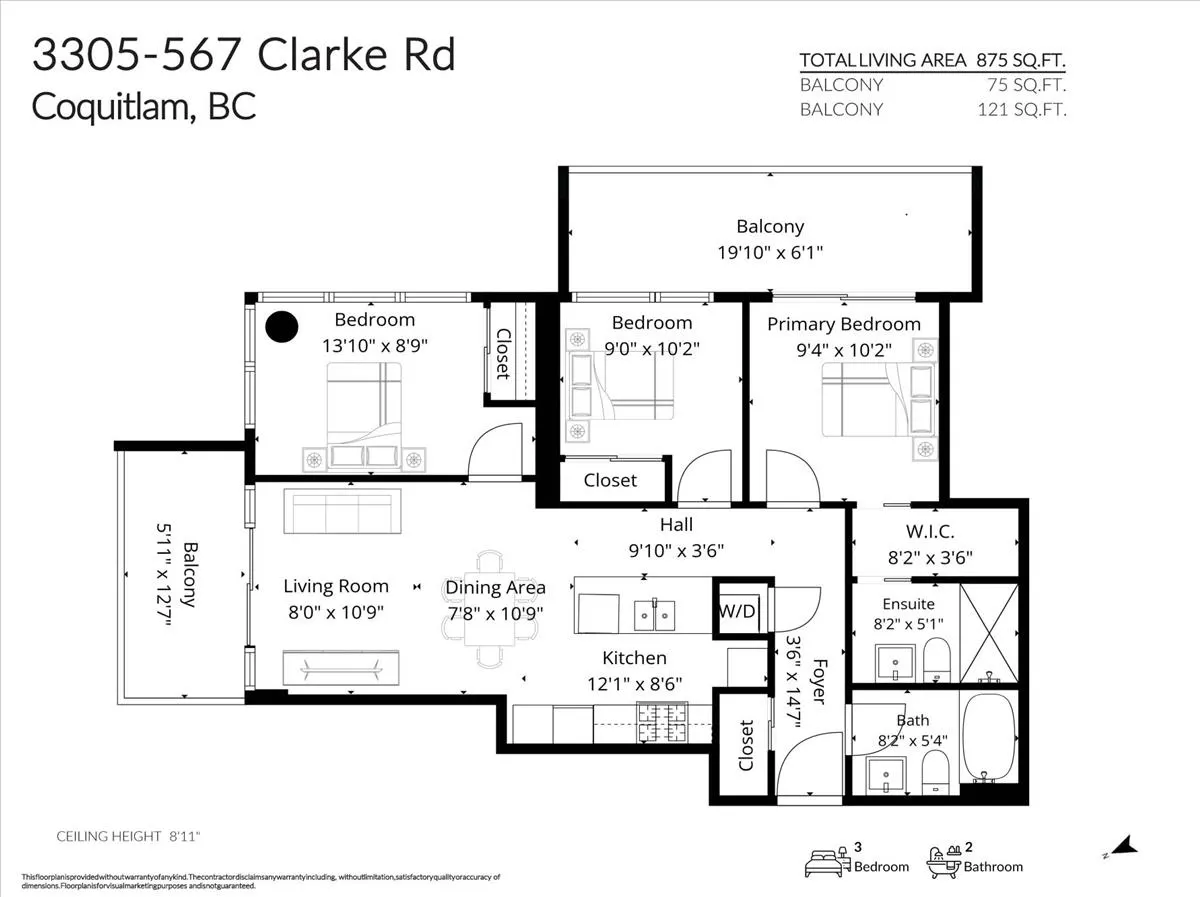 567 Clarke Road #3305