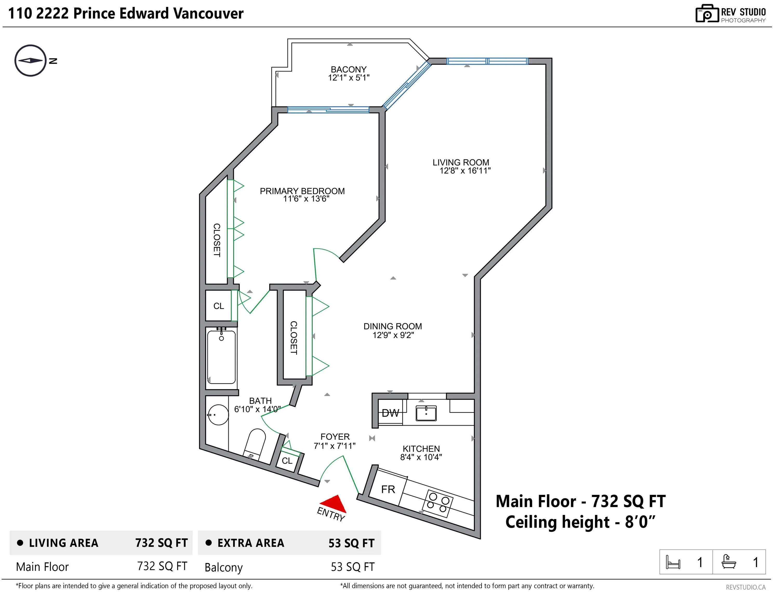 2222 Prince Edward Street #110